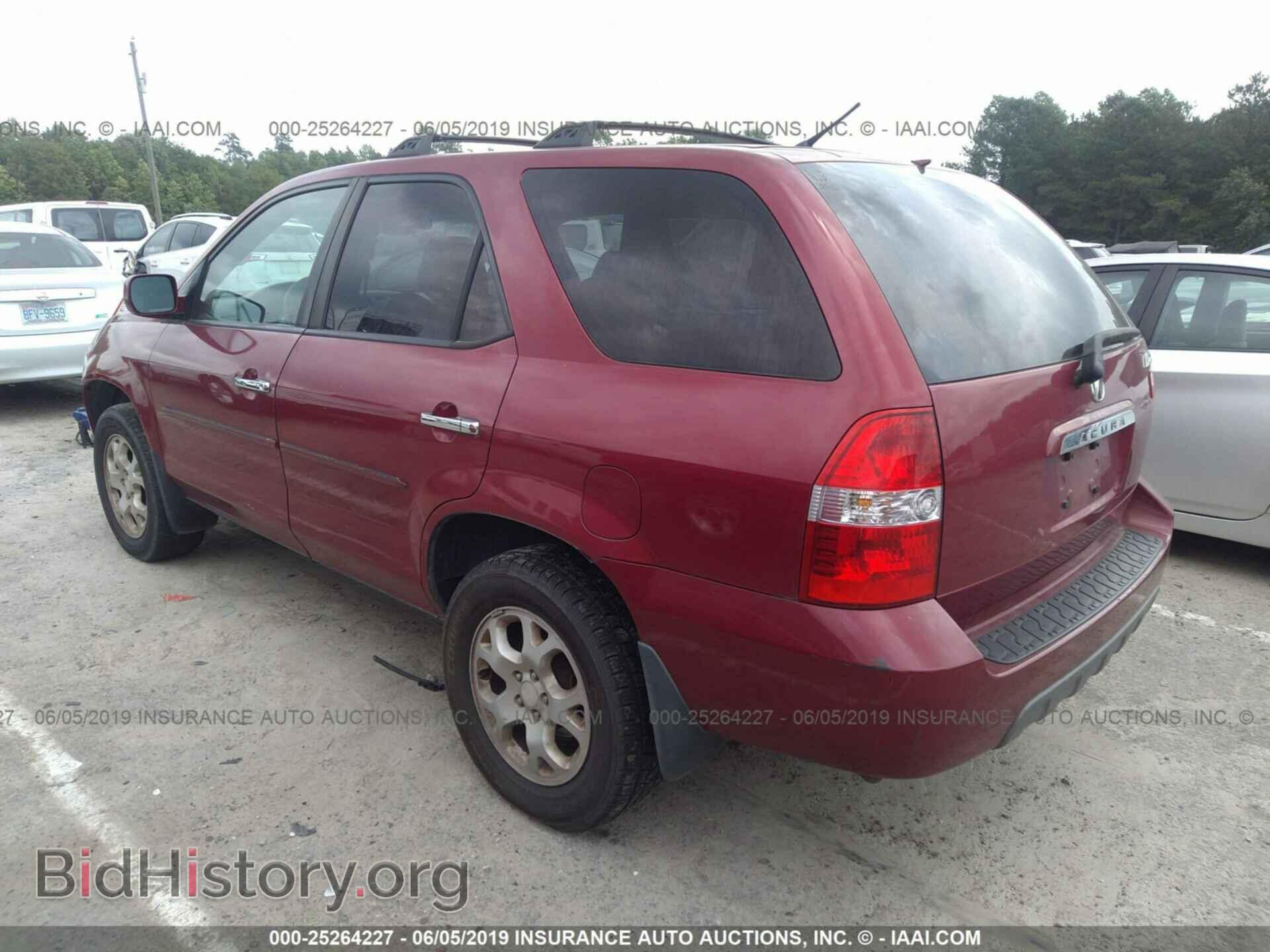 2002 ACURA MDX - VIN: 2HNYD18632H534558 - Фото 3