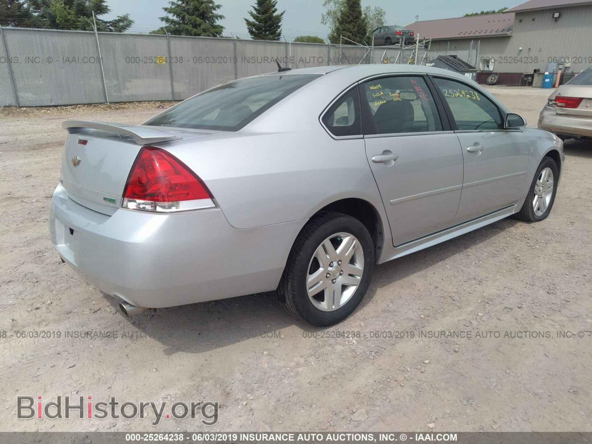 2013 CHEVROLET IMPALA - VIN: 2G1WB5E38D1165754 - Фото 4