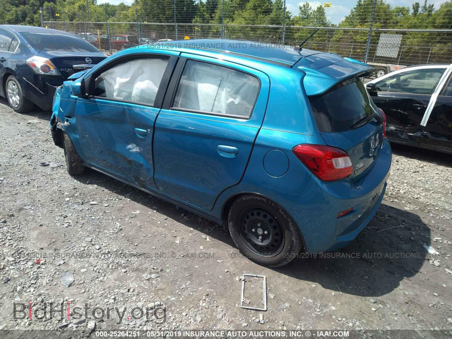 2017 MITSUBISHI MIRAGE - VIN: ML32A3HJ9HH018355 - Фото 3