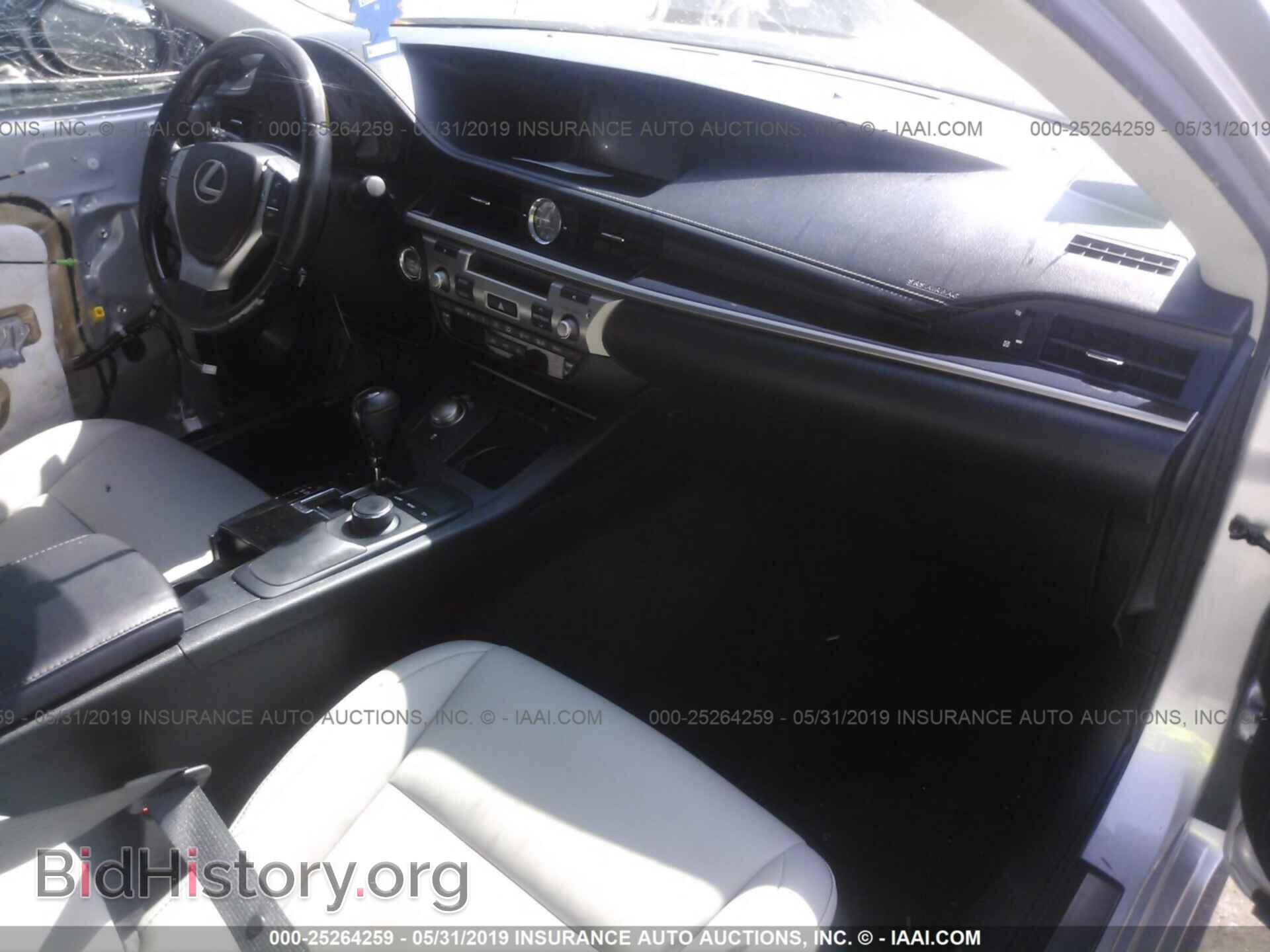2013 LEXUS ES - VIN: JTHBK1GG2D2036549 - Фото 5