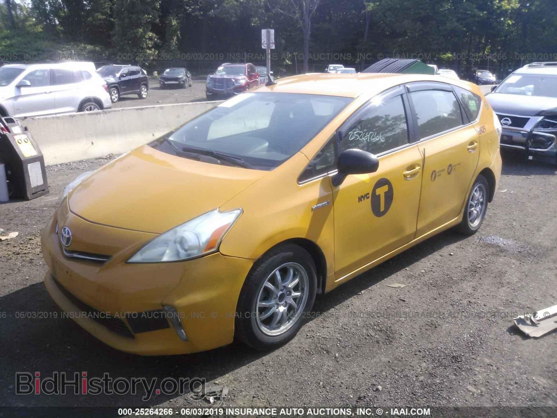 2014 TOYOTA PRIUS V - VIN: JTDZN3EU3E3303480 - Фото 2