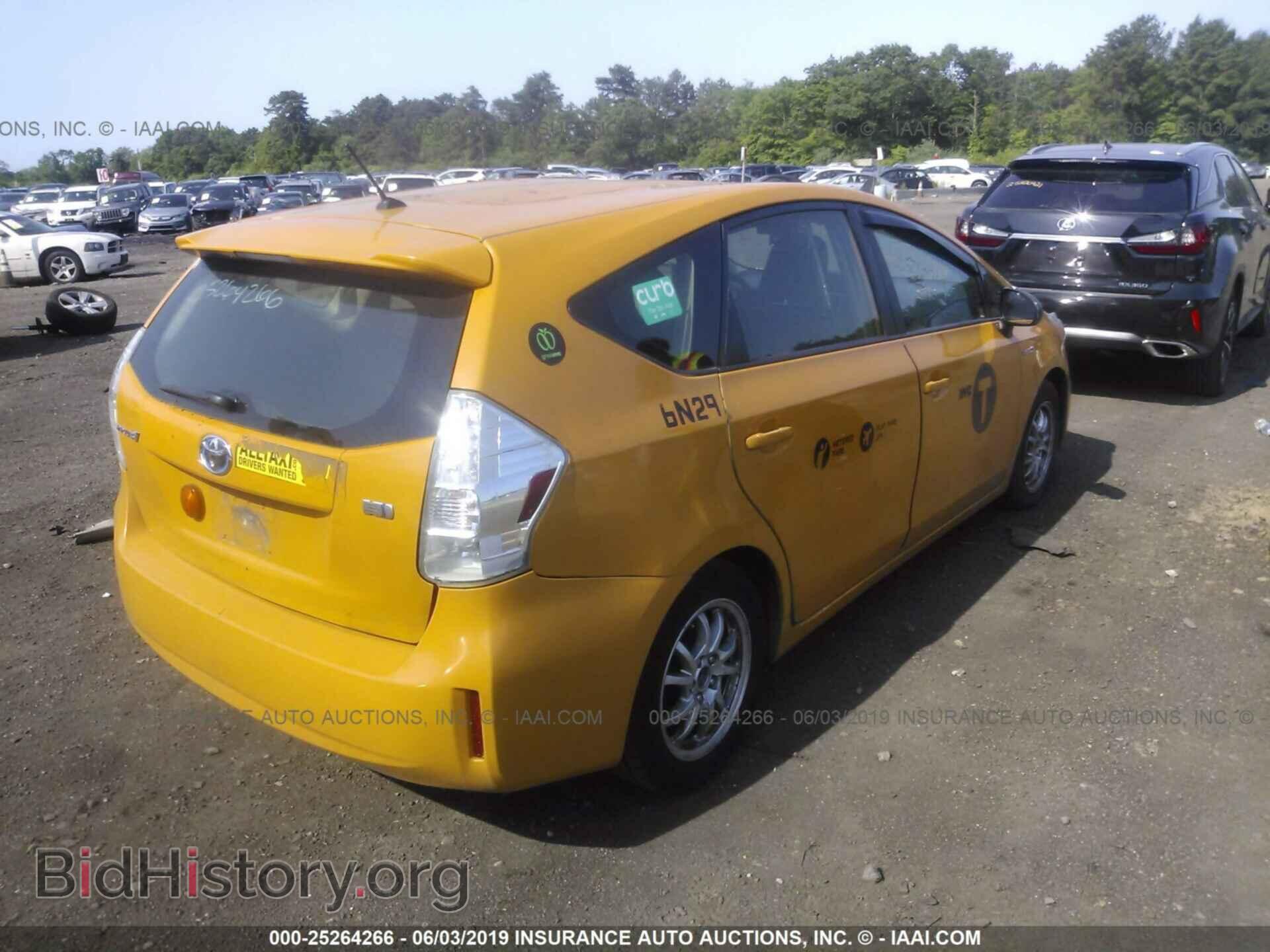2014 TOYOTA PRIUS V - VIN: JTDZN3EU3E3303480 - Фото 4