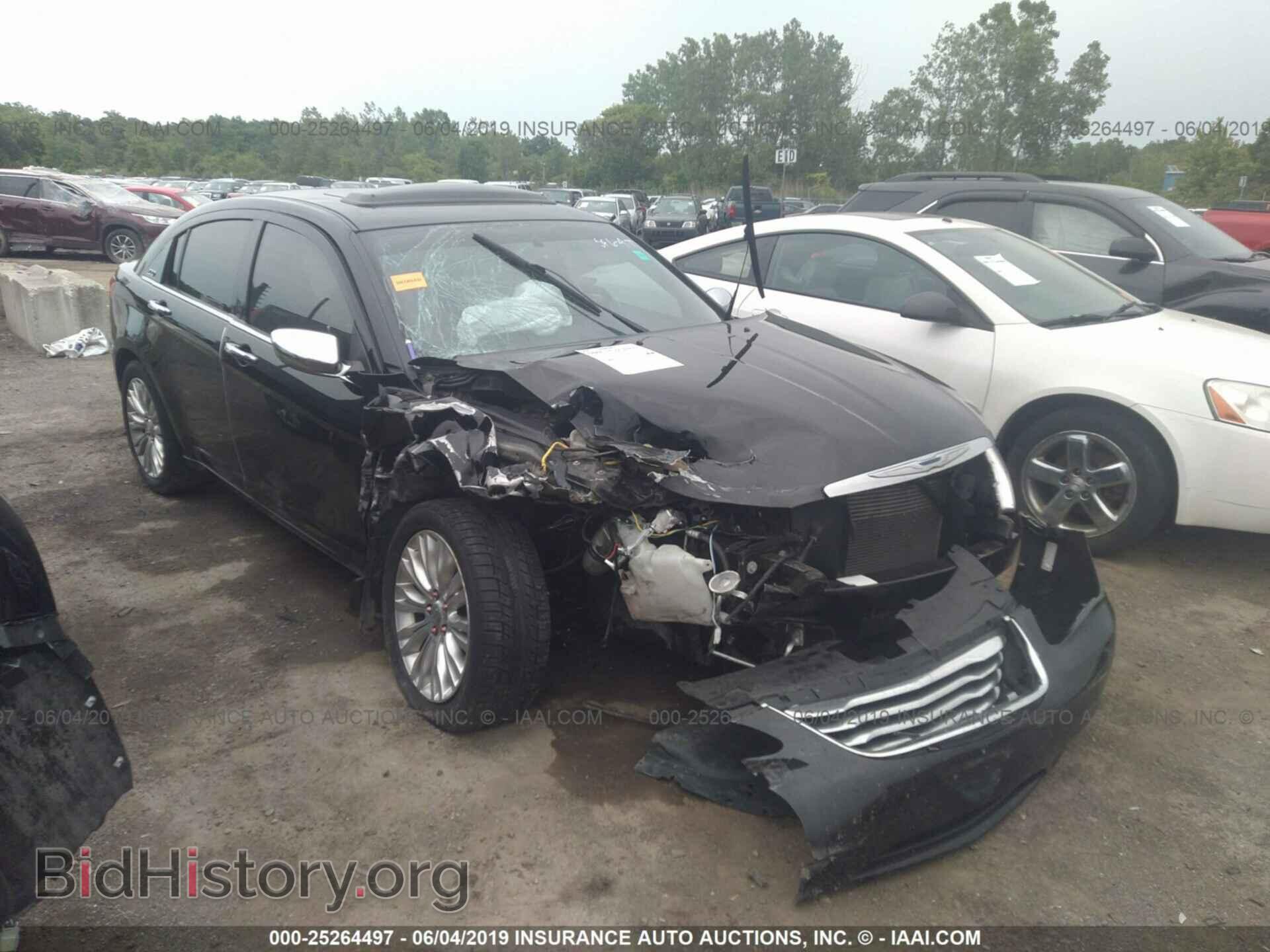 Фотография 1C3CCBCBXCN159407 - CHRYSLER 200 2012