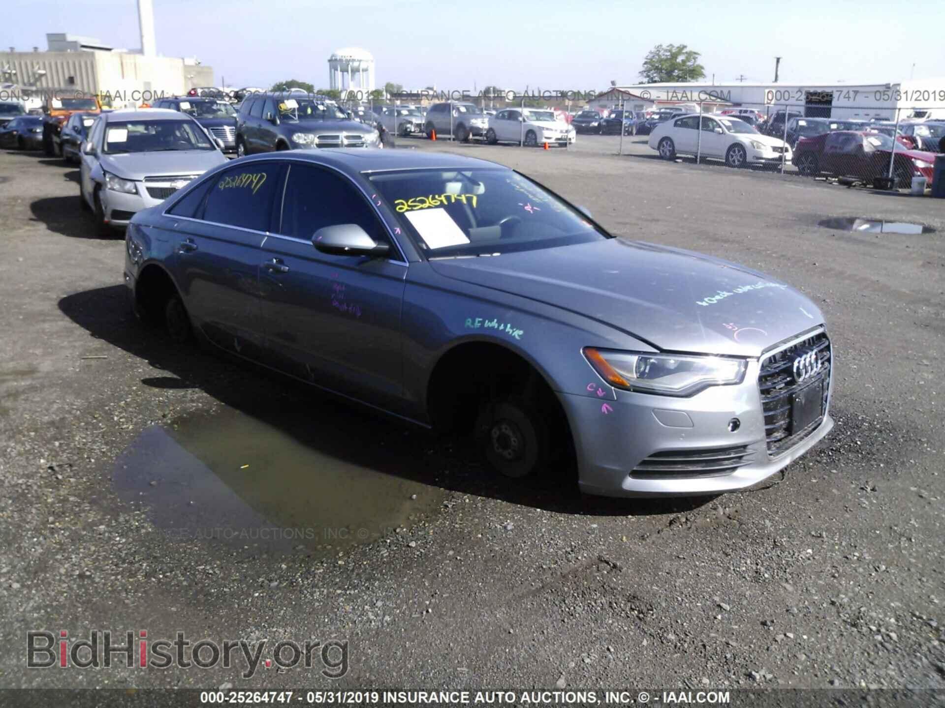 Фотография WAUGFAFC2DN028733 - AUDI A6 2013