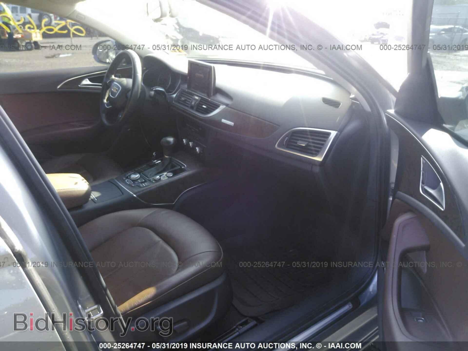 2013 AUDI A6 - VIN: WAUGFAFC2DN028733 - Фото 5