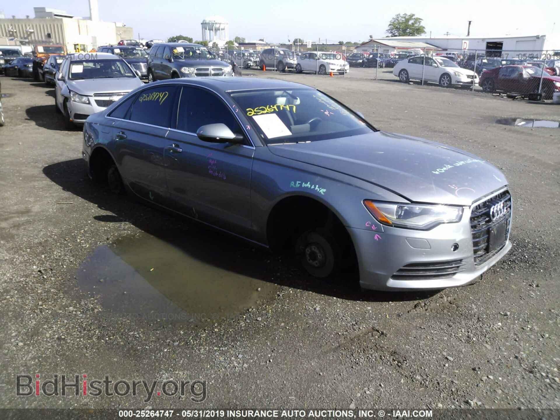 2013 AUDI A6 - VIN: WAUGFAFC2DN028733 - Фото 6