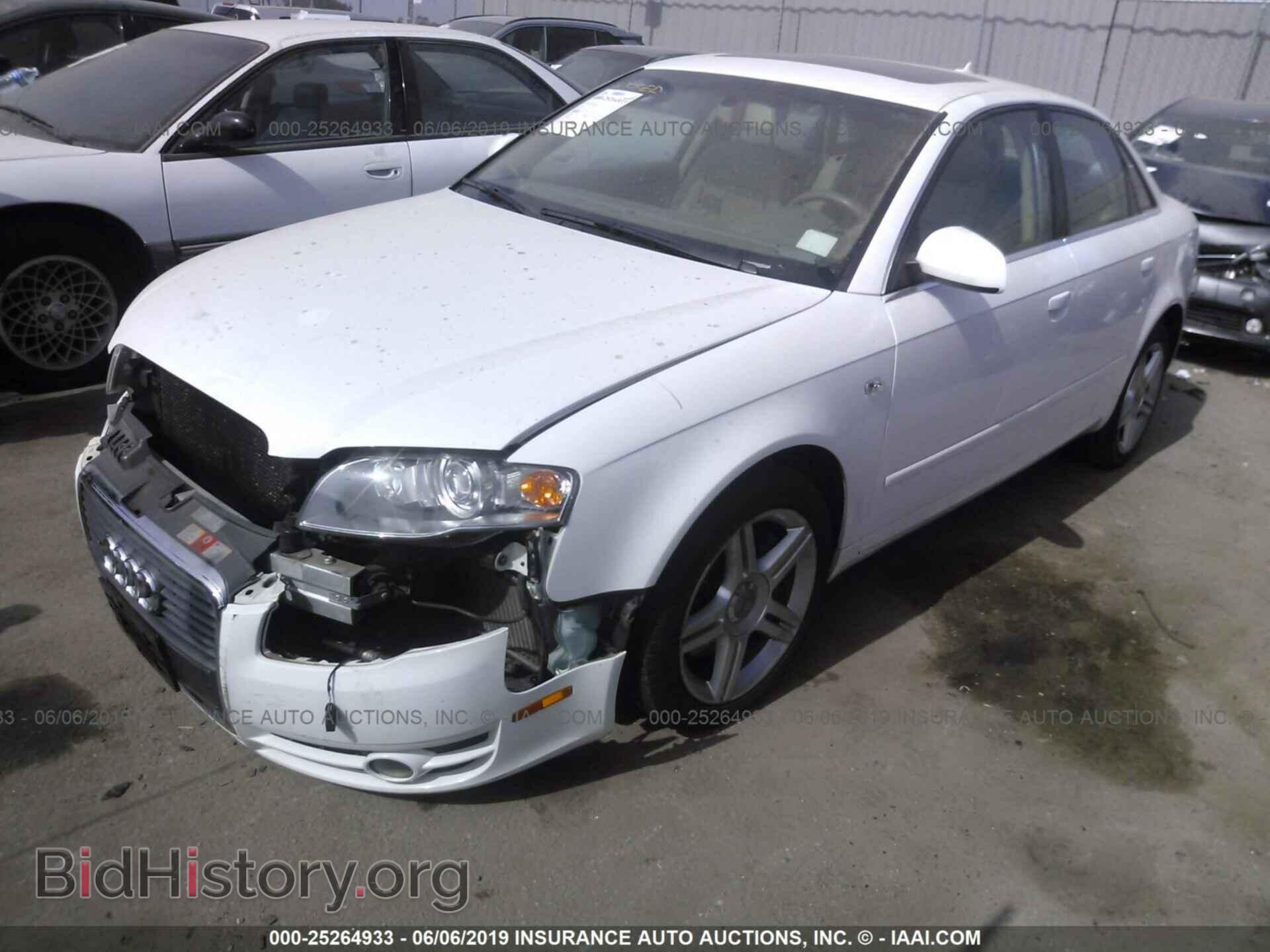 2007 AUDI A4 - VIN: WAUDF78E77A053837 - Фото 2
