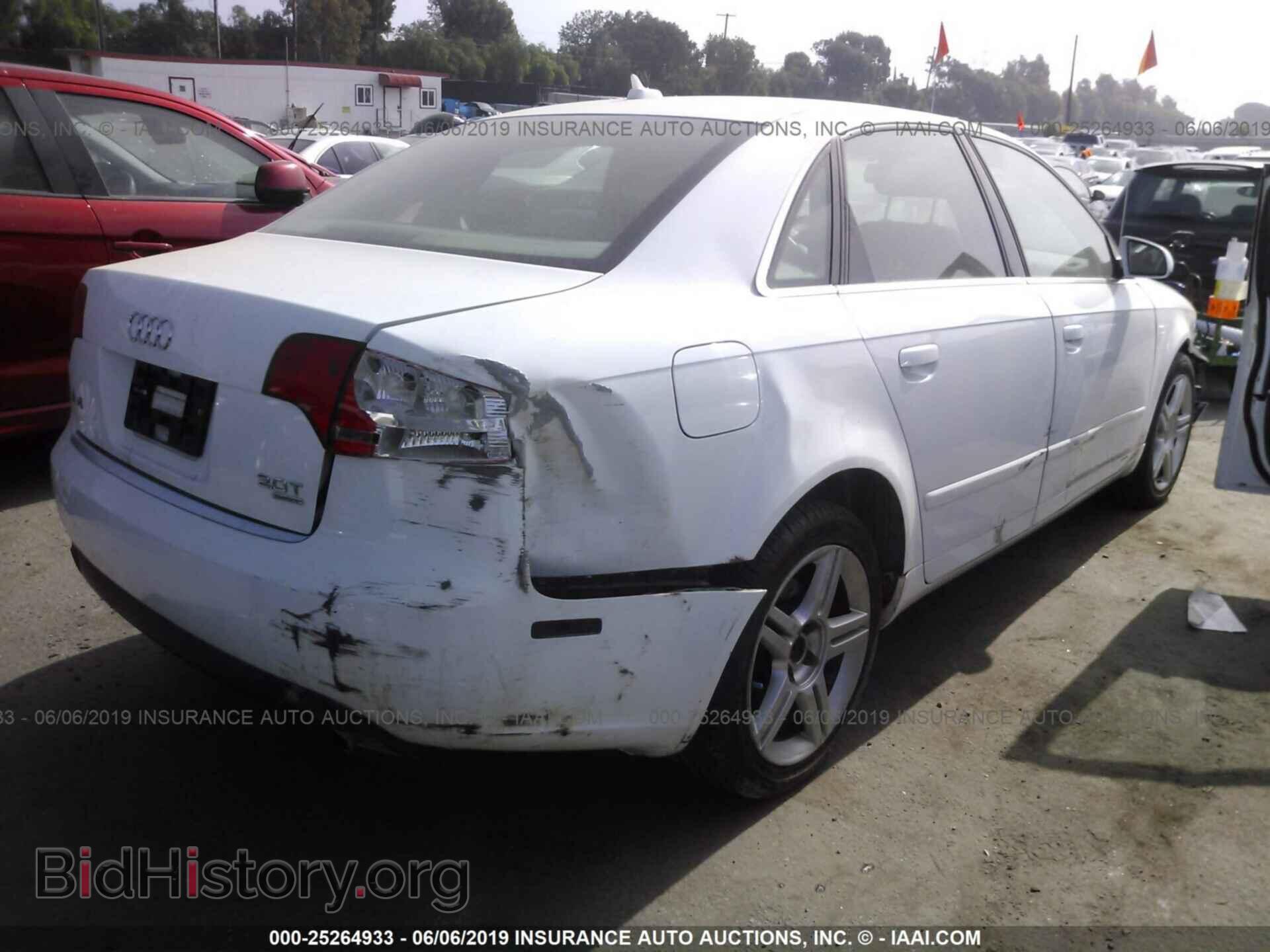 2007 AUDI A4 - VIN: WAUDF78E77A053837 - Фото 4