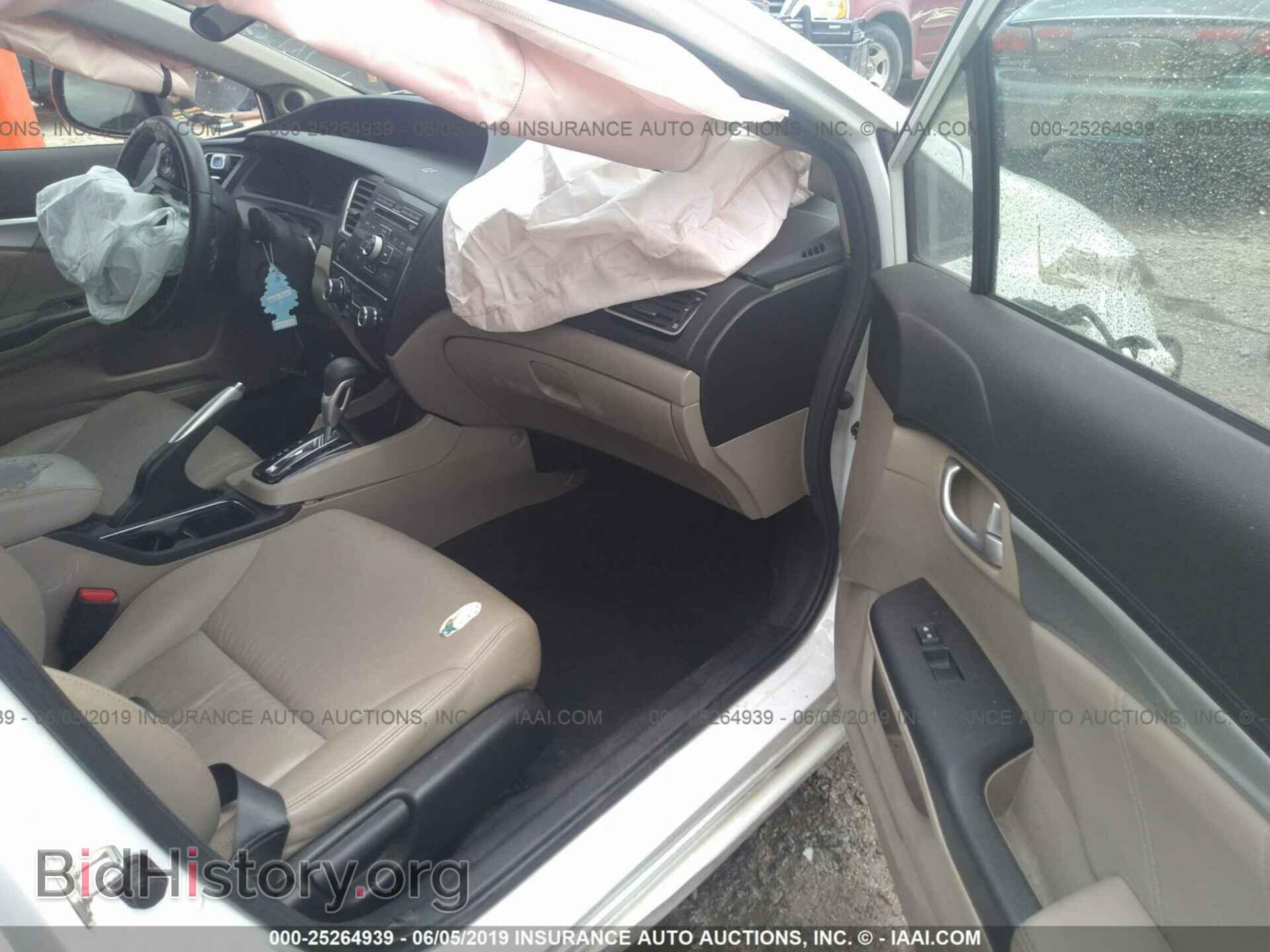 2013 HONDA CIVIC - VIN: 19XFB4F35DE002708 - Фото 5
