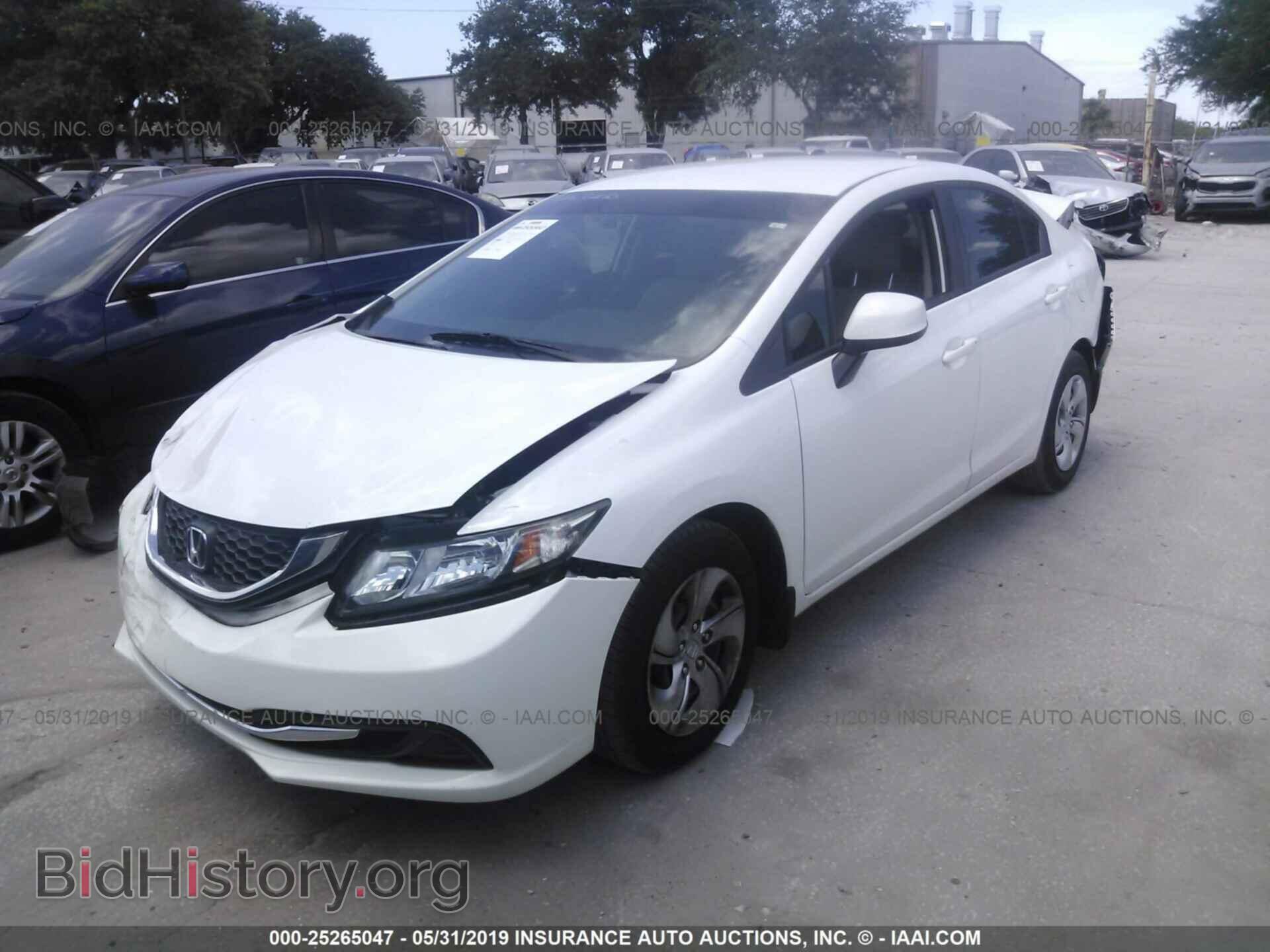 2013 HONDA CIVIC - VIN: 19XFB2F56DE046674 - Фото 2
