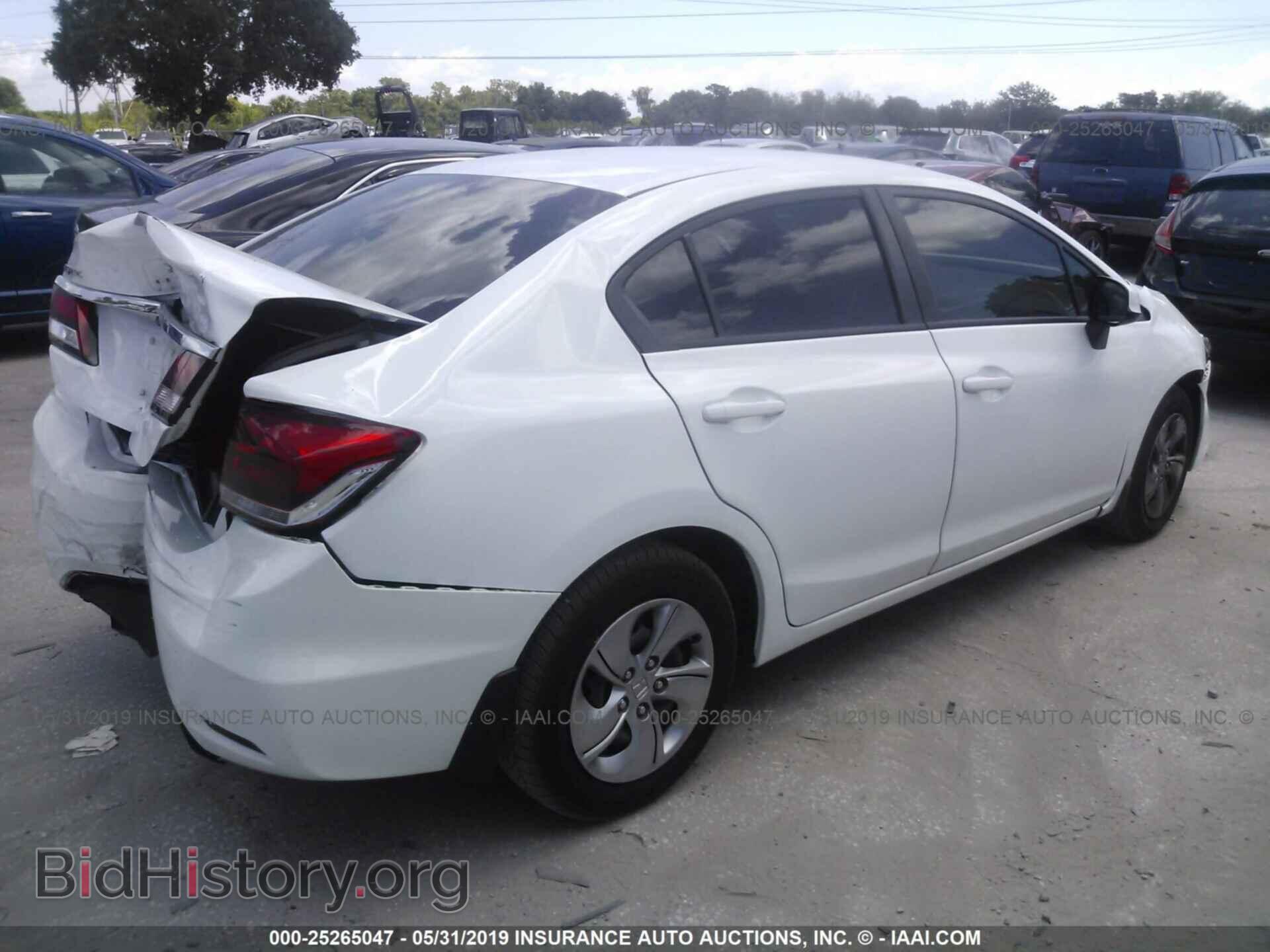 2013 HONDA CIVIC - VIN: 19XFB2F56DE046674 - Фото 4