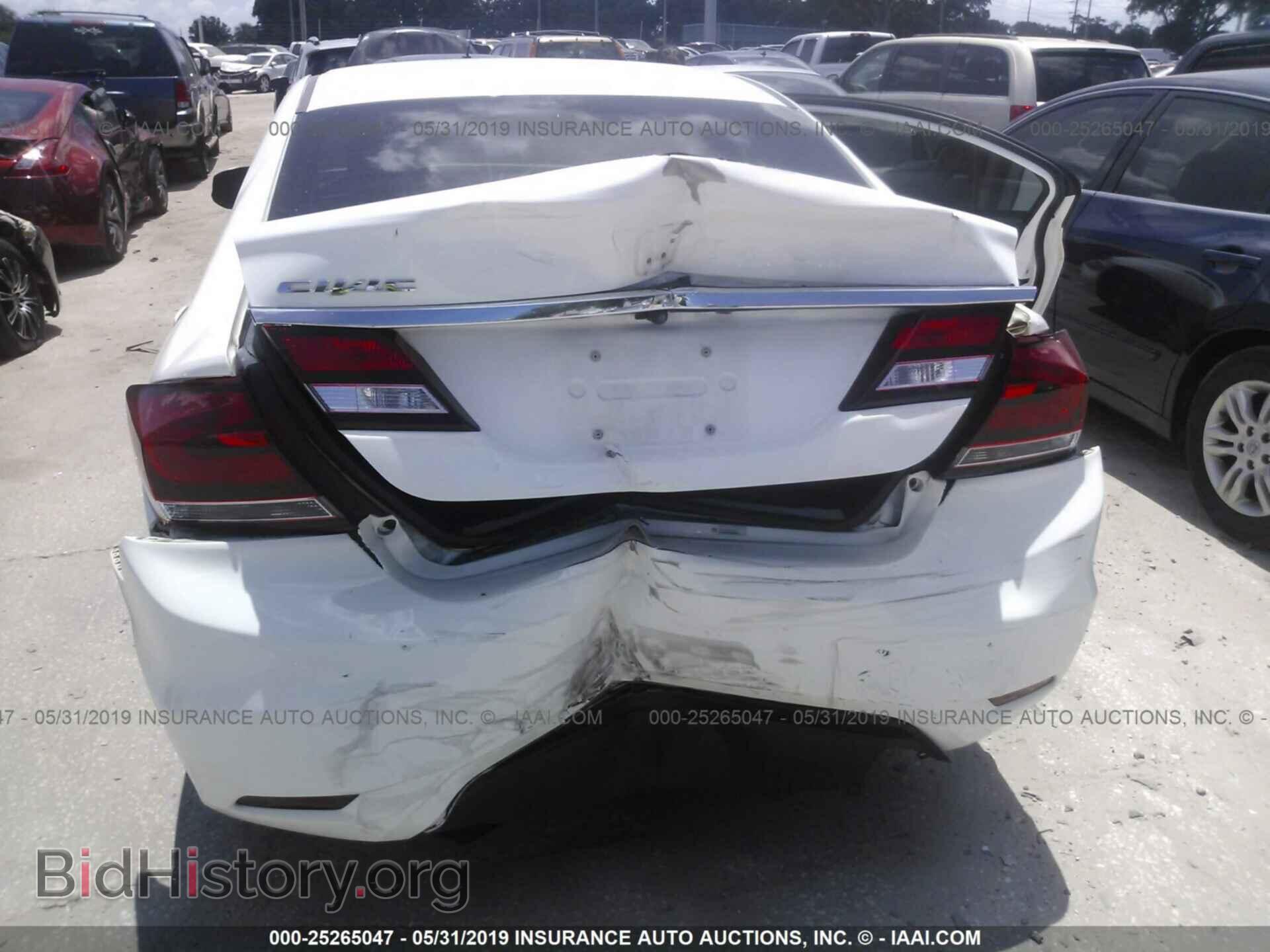 2013 HONDA CIVIC - VIN: 19XFB2F56DE046674 - Фото 6