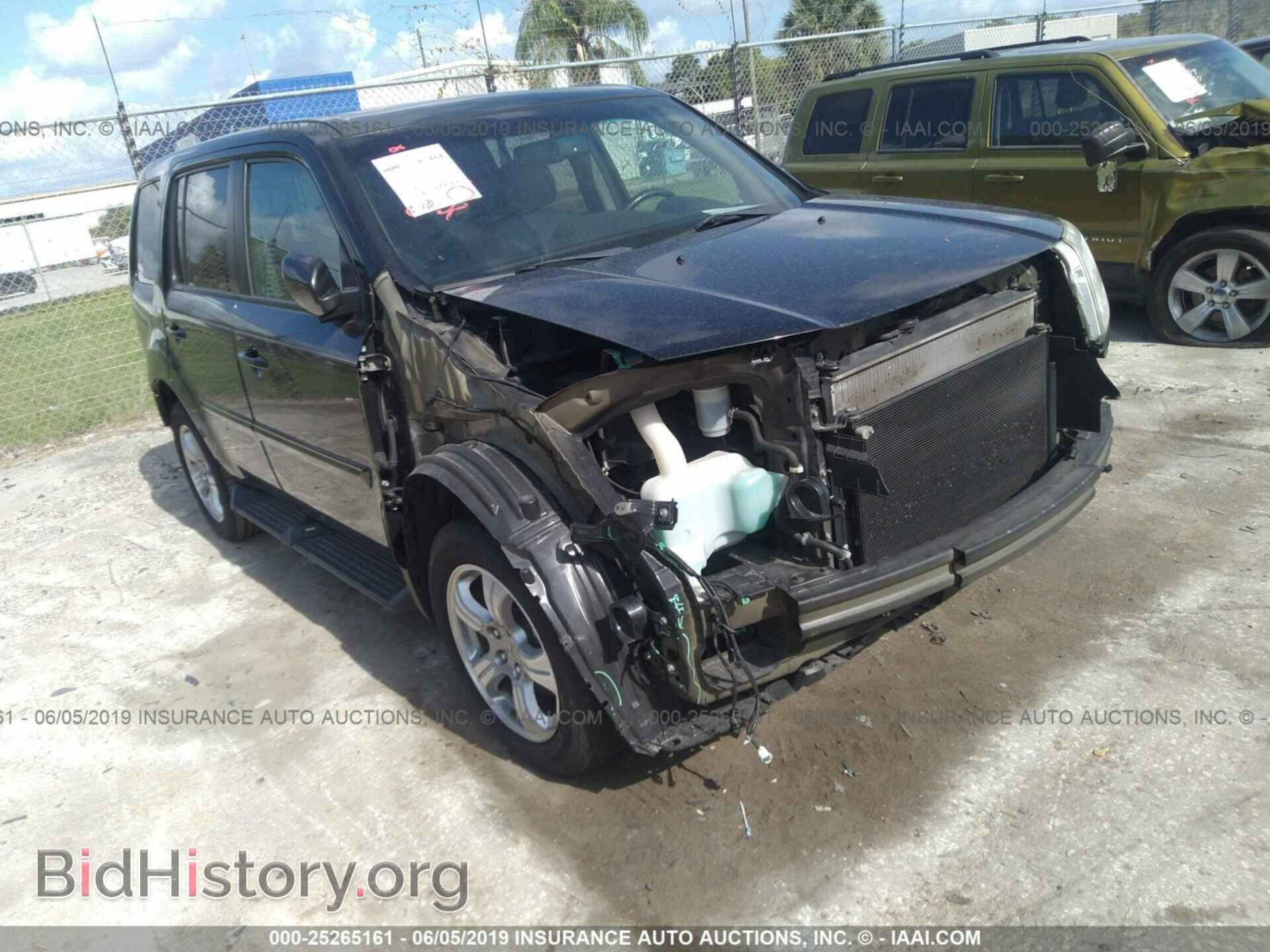 Фотография 5FNYF3H51CB010979 - HONDA PILOT 2012