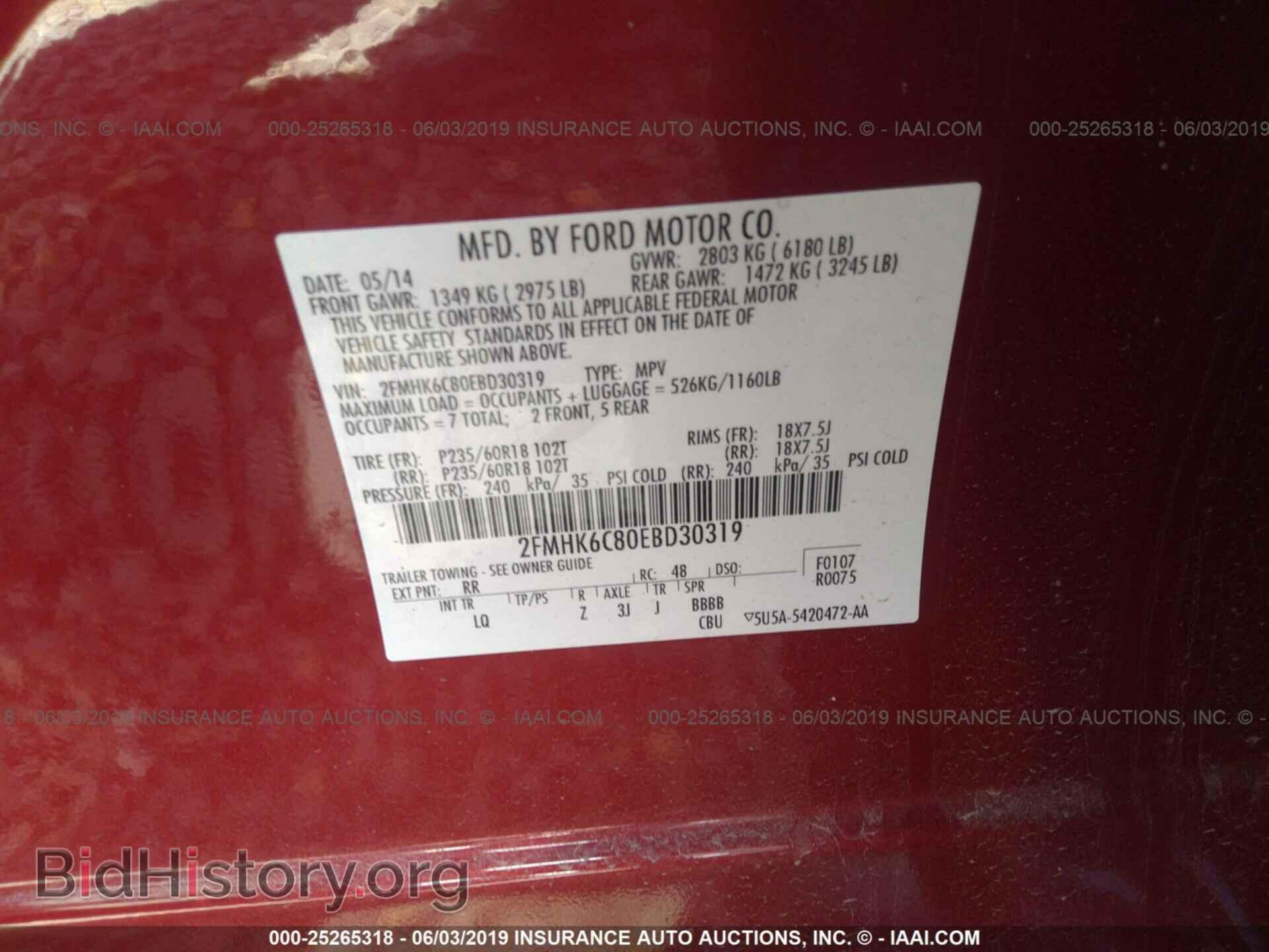 2014 FORD FLEX - VIN: 2FMHK6C80EBD30319 - Photo 9