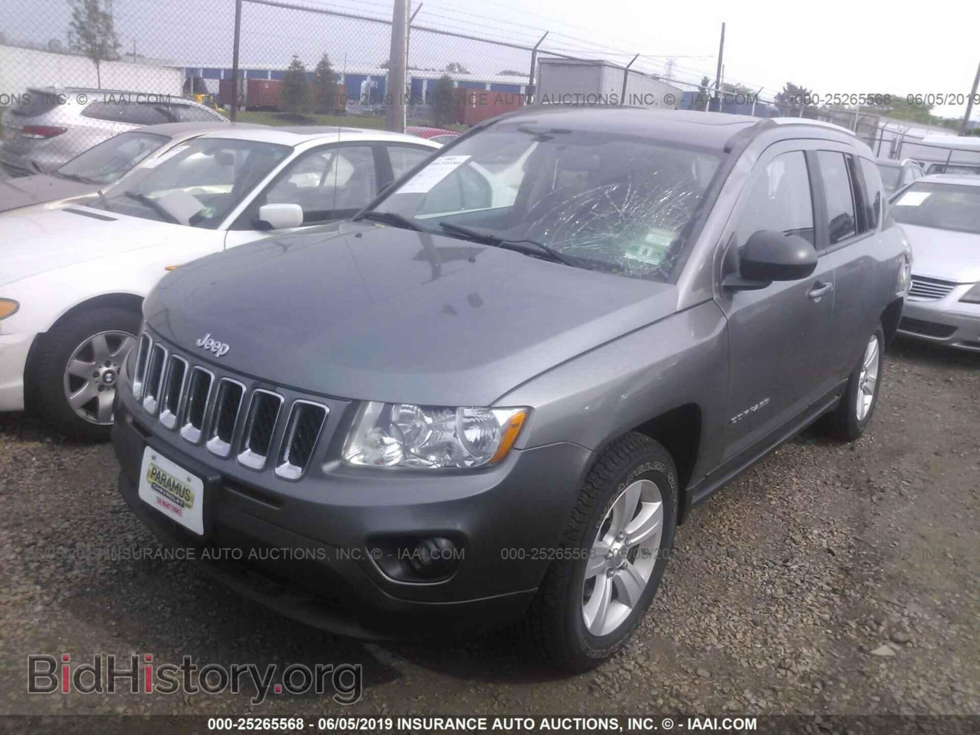 2012 JEEP COMPASS - VIN: 1C4NJDEB5CD655546 - Фото 2