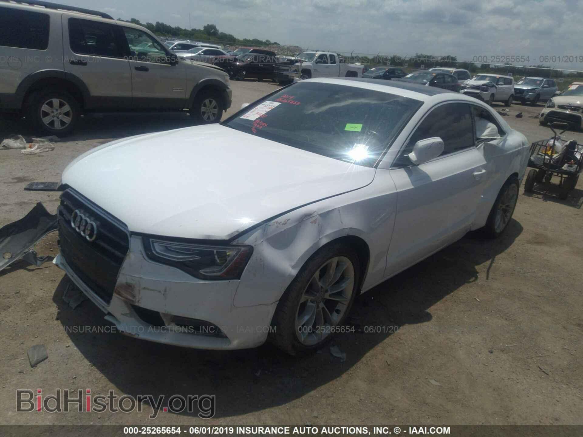 2014 AUDI A5 - VIN: WAULFAFR5EA026258 - Photo 2