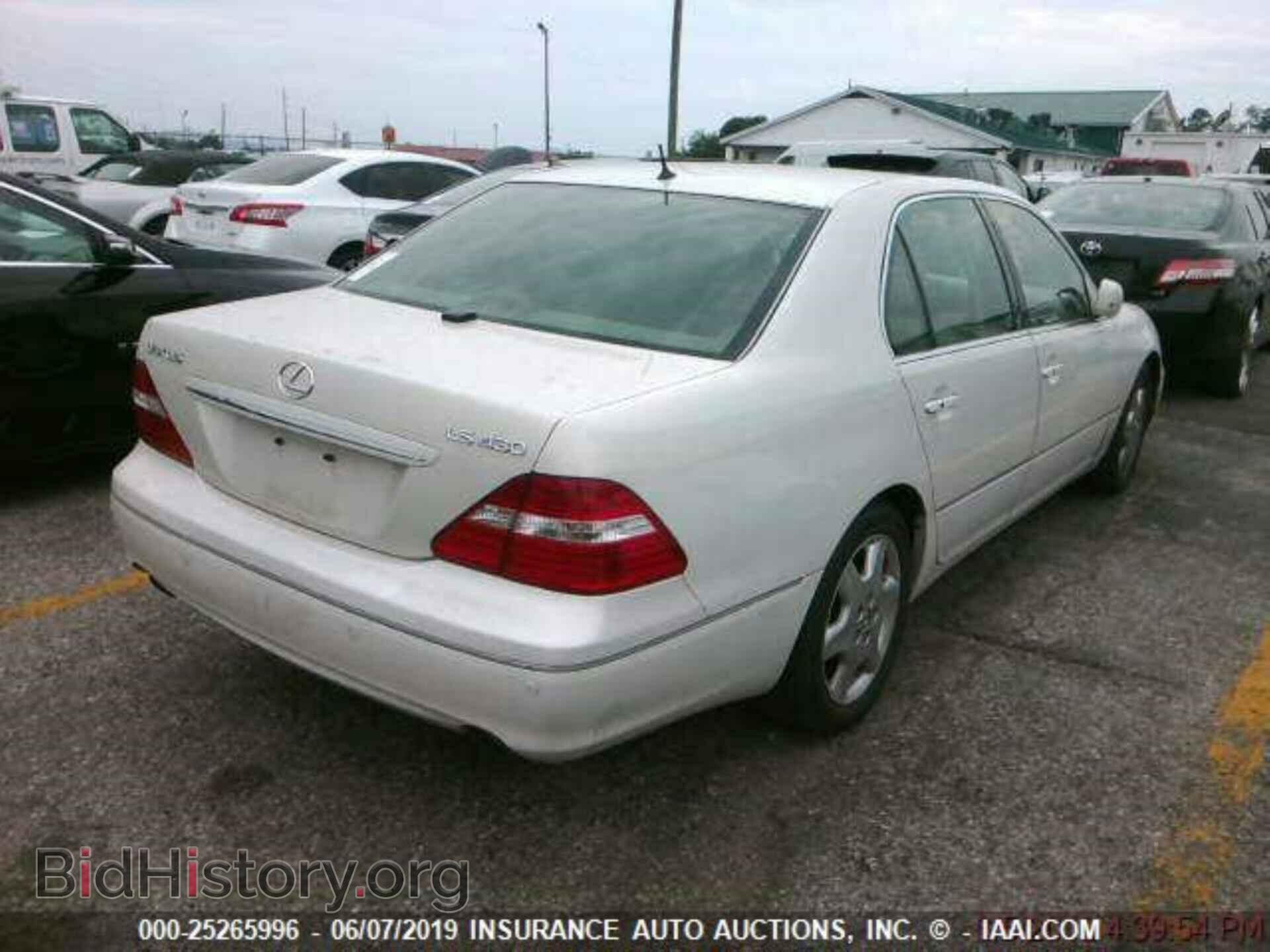 2004 LEXUS LS - VIN: JTHBN36F640151405 - Photo 2