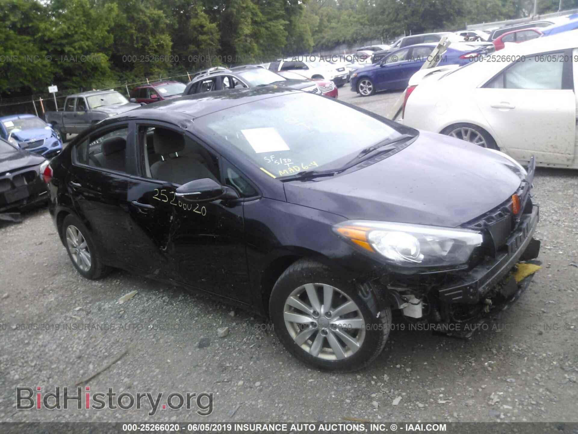 Photo KNAFX4A66E5141629 - KIA FORTE 2014