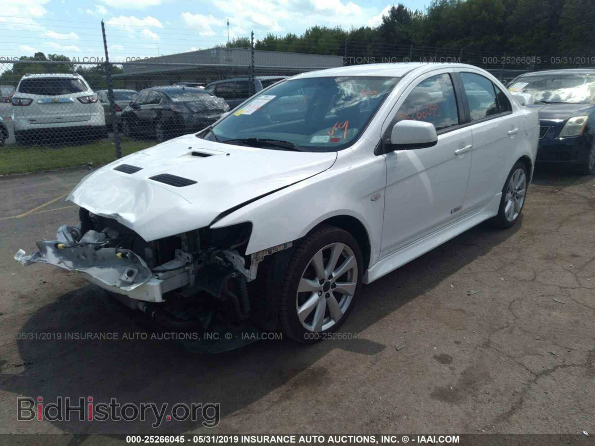 2012 MITSUBISHI LANCER - VIN: JA32V6FV2CU021699 - Фото 2