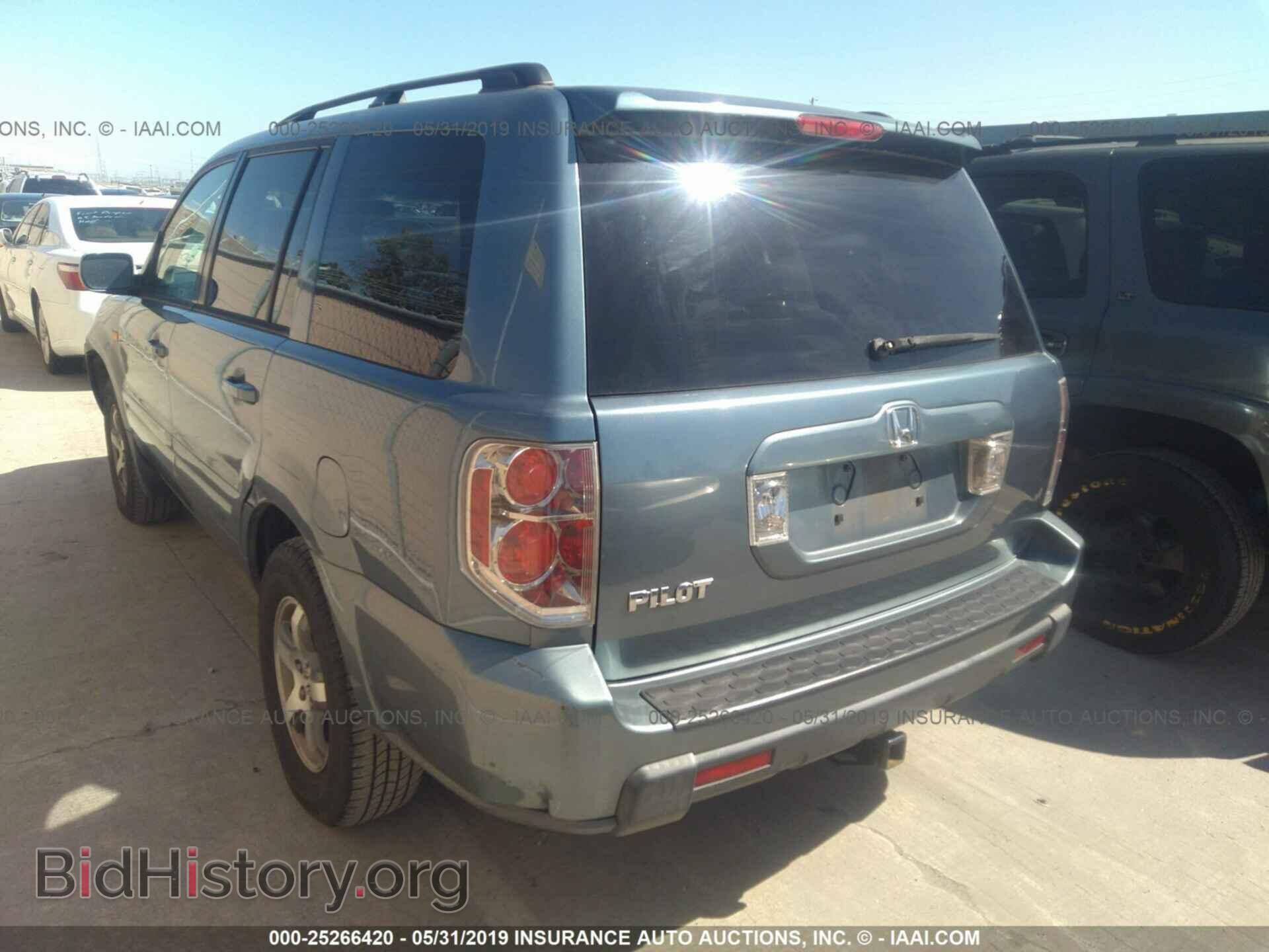 2006 HONDA PILOT - VIN: 5FNYF28426B021818 - Фото 3