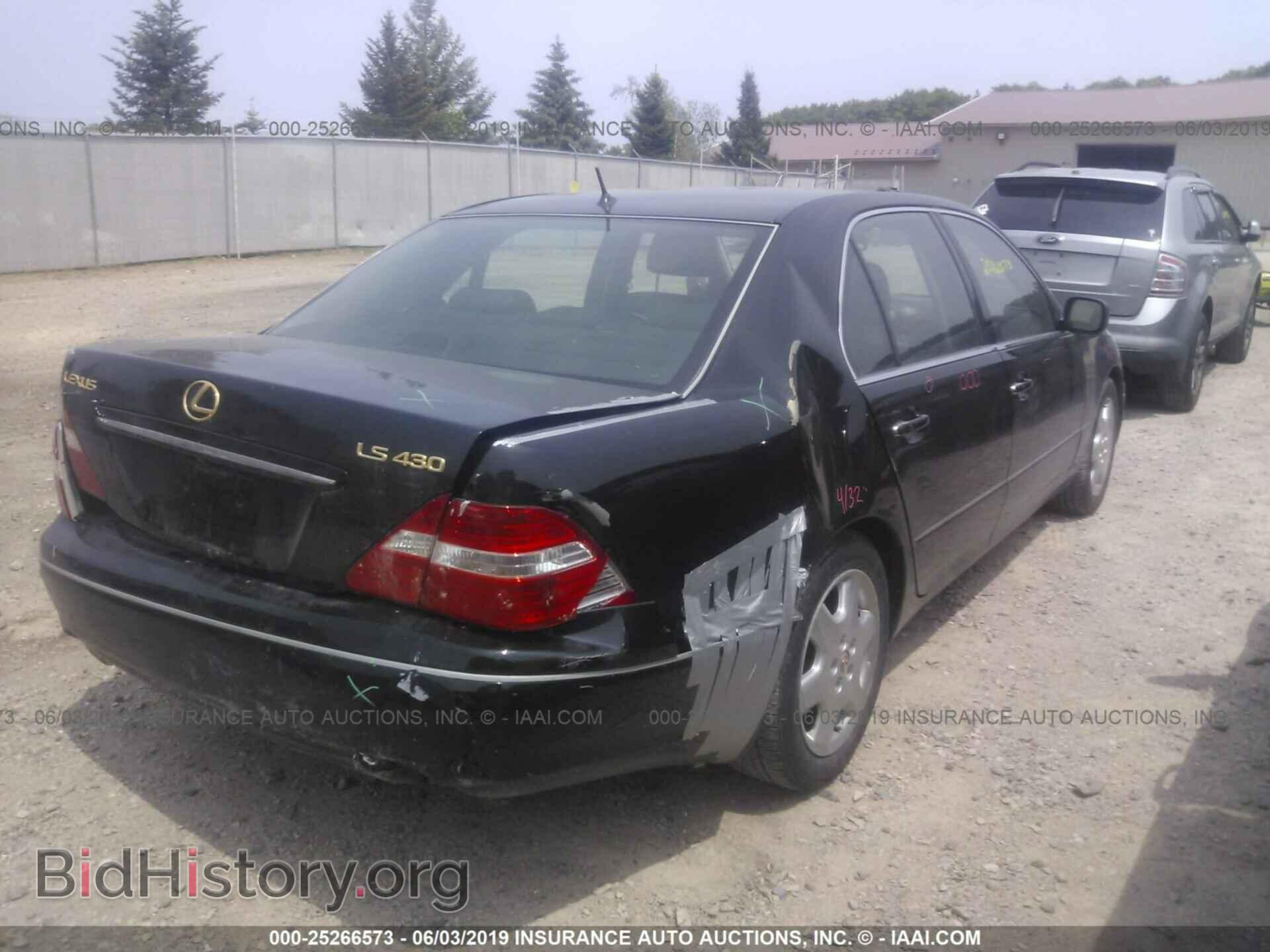 2004 LEXUS LS - VIN: JTHBN36F940143072 - Photo 4
