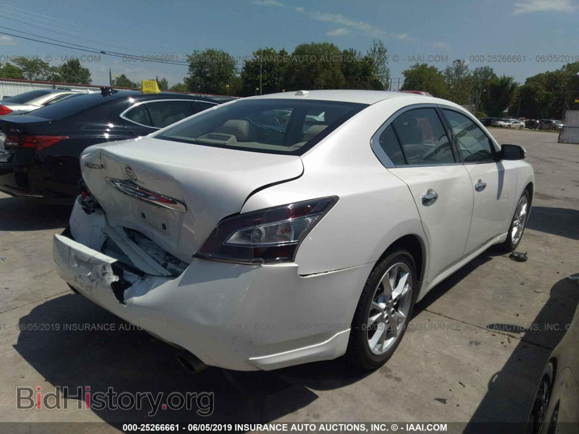2014 NISSAN MAXIMA - VIN: 1N4AA5AP9EC469867 - Фото 4