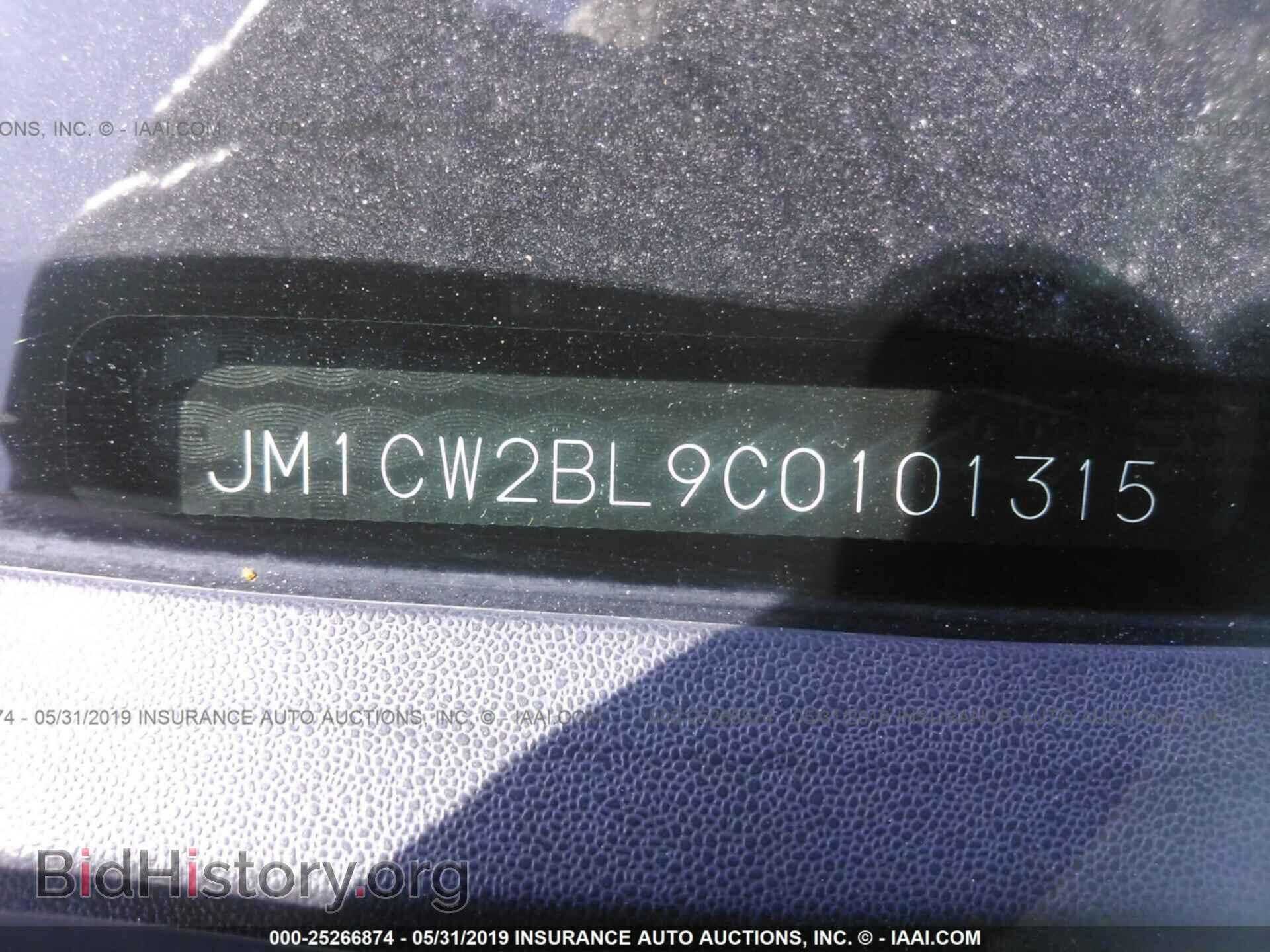 2012 MAZDA 5 - VIN: JM1CW2BL9C0101315 - Фото 9