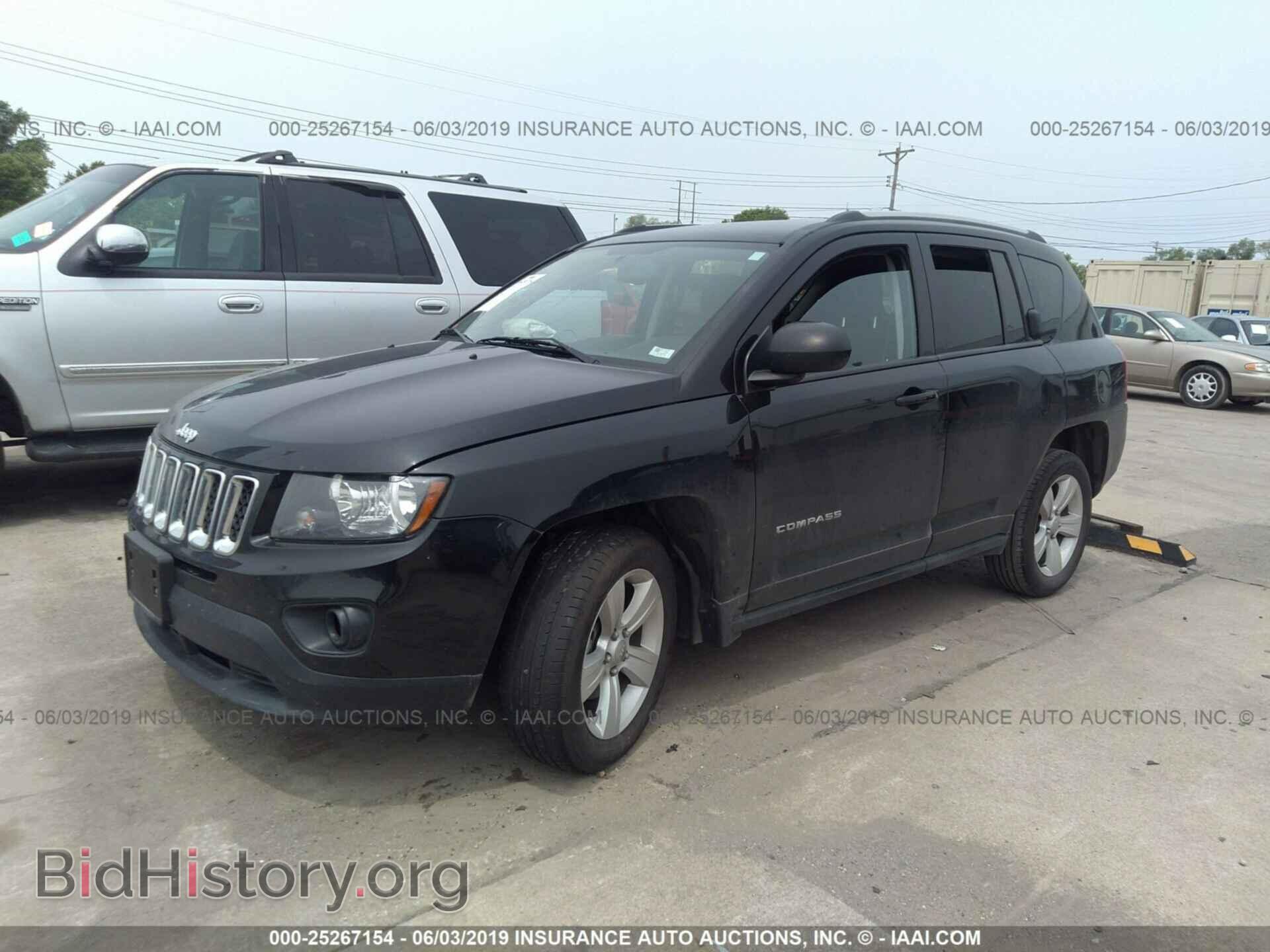 2017 JEEP COMPASS - VIN: 1C4NJCBAXHD146369 - Фото 2
