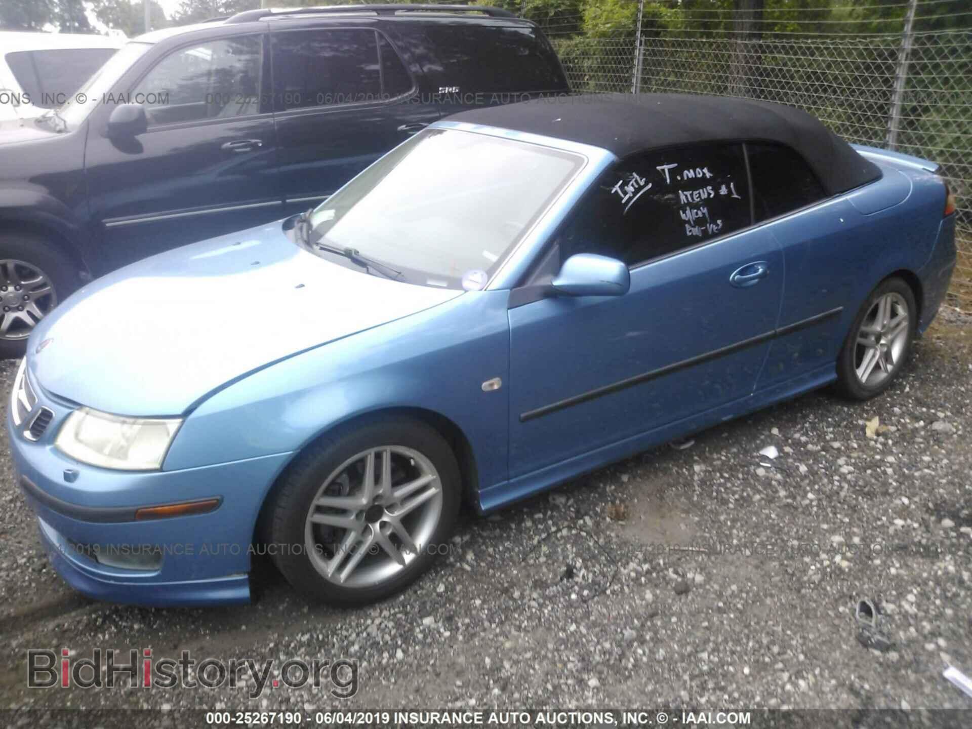 2006 SAAB 9-3 - VIN: YS3FH71U966103140 - Фото 2