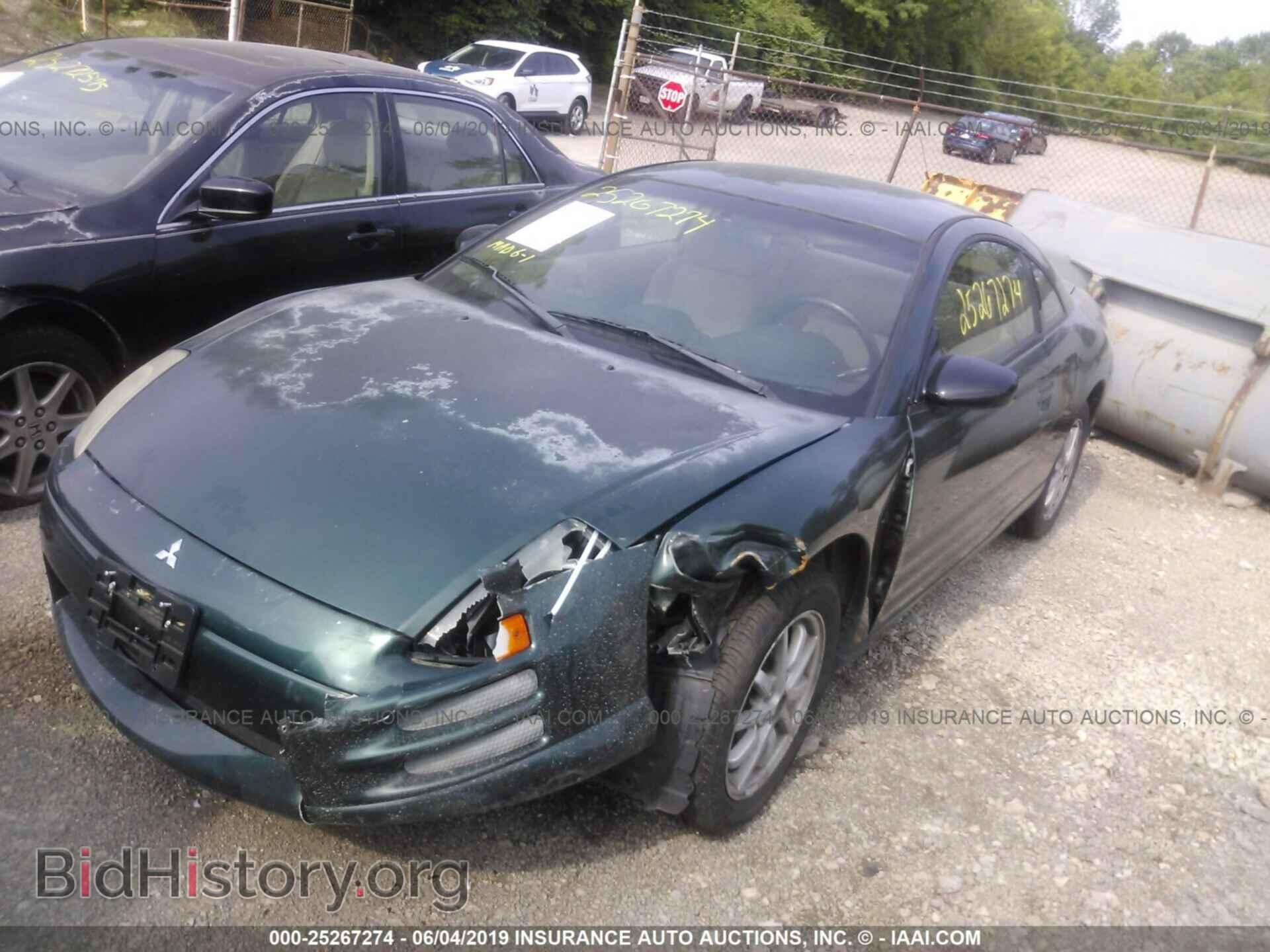 2002 MITSUBISHI ECLIPSE - VIN: 4A3AC44G02E037580 - Photo 2