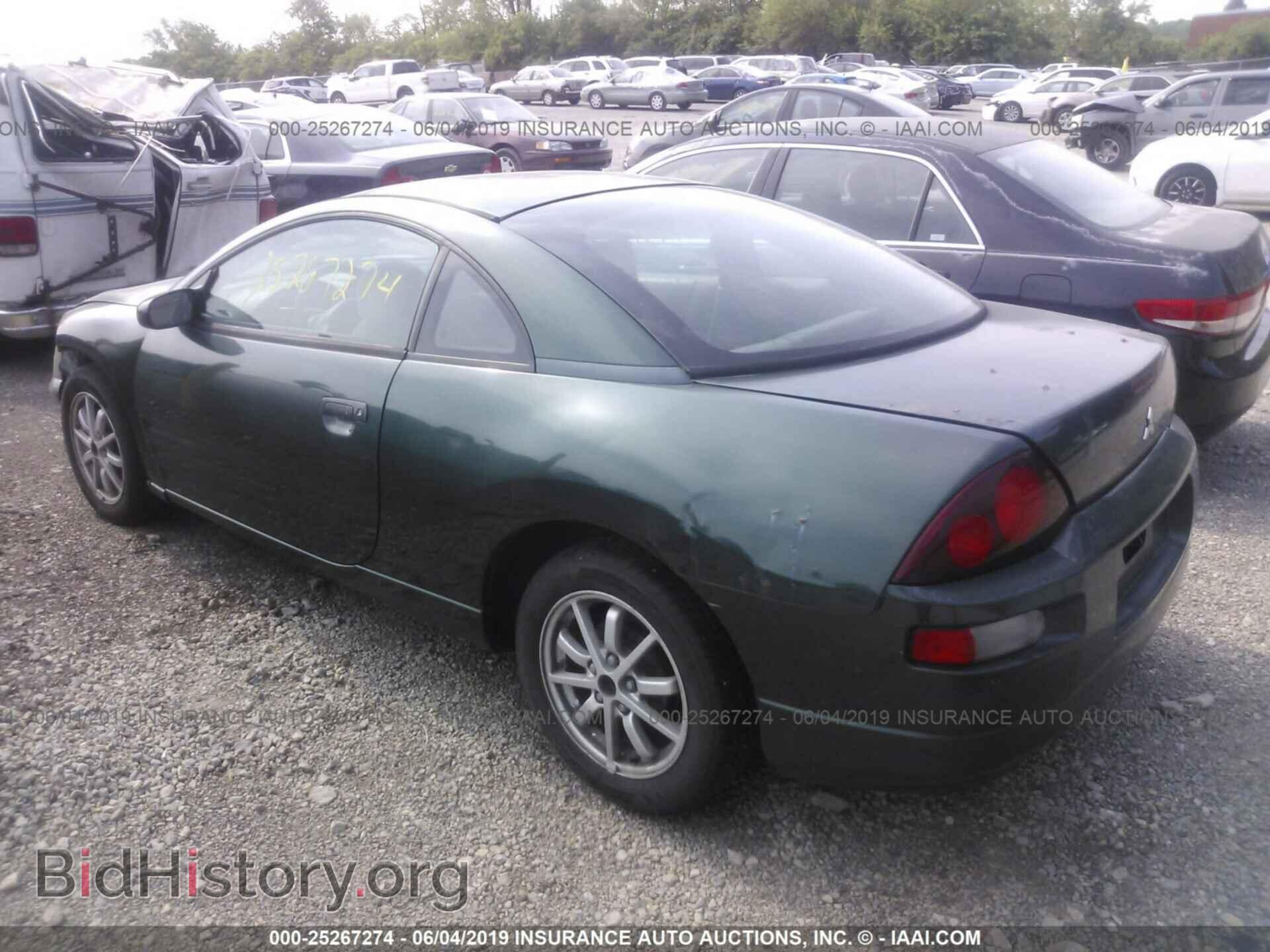 2002 MITSUBISHI ECLIPSE - VIN: 4A3AC44G02E037580 - Photo 3