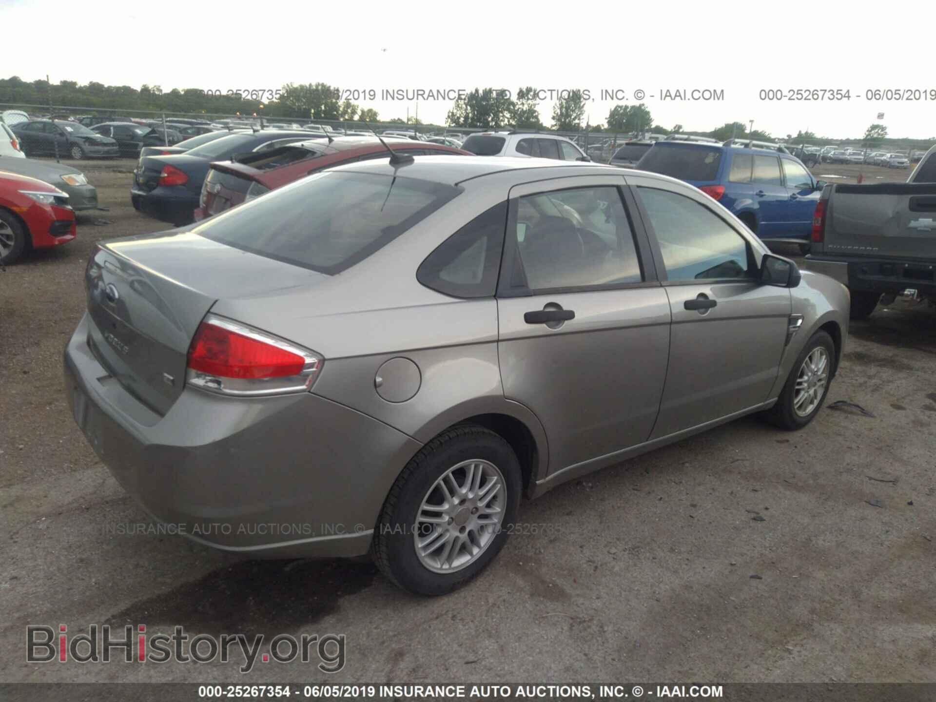 2008 FORD FOCUS - VIN: 1FAHP35N78W140422 - Фото 4