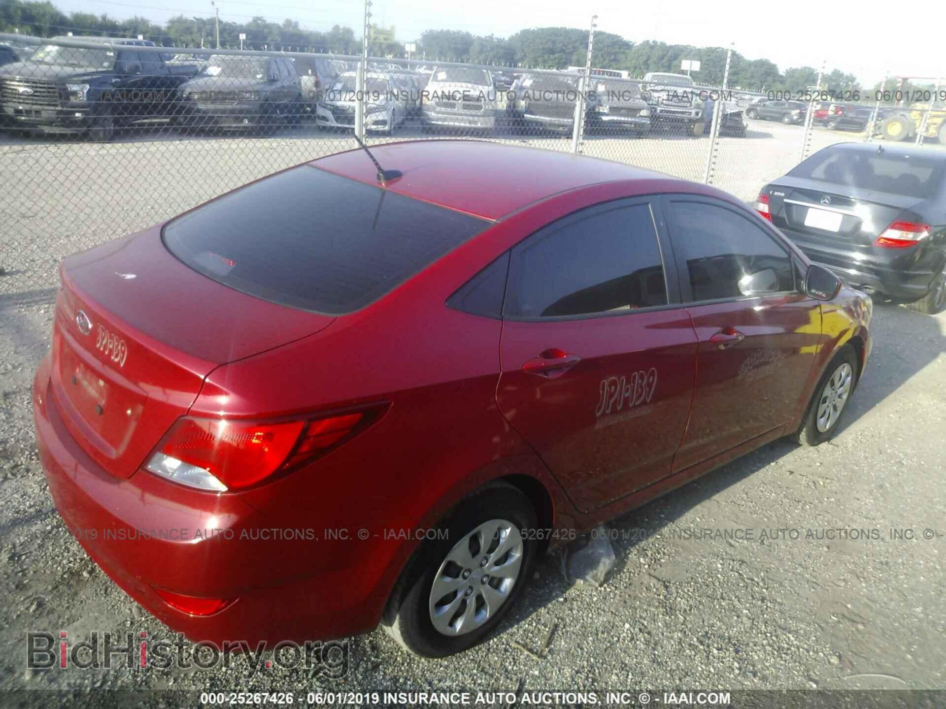 2016 HYUNDAI ACCENT - VIN: KMHCT4AE2GU041699 - Фото 4