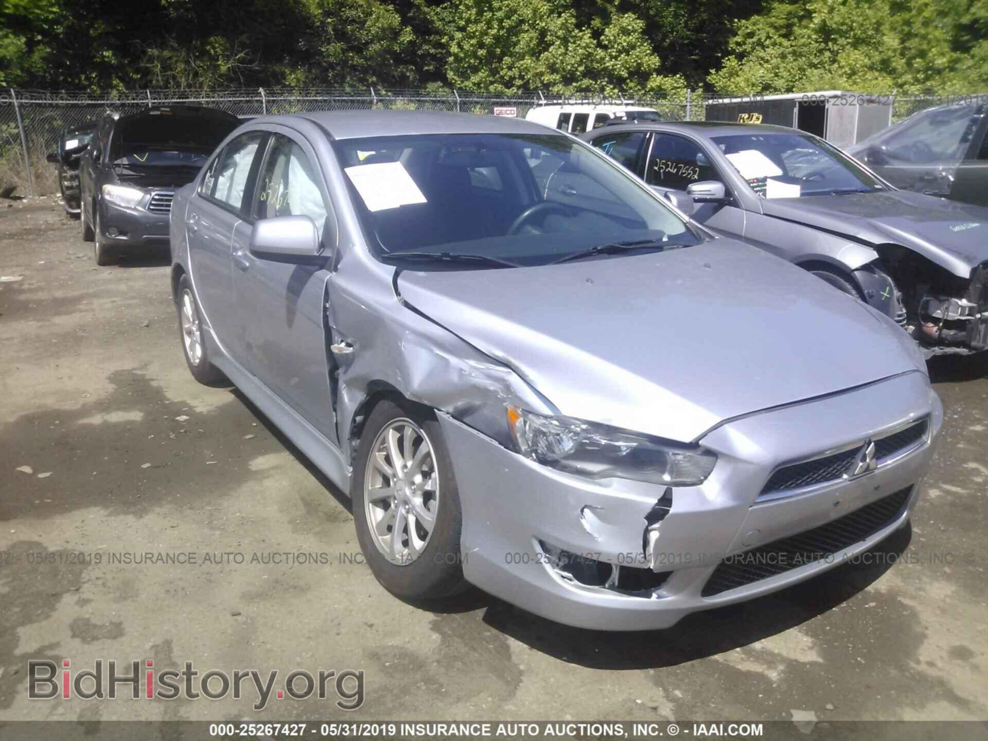 Photo JA32U2FU1DU001058 - MITSUBISHI LANCER 2013