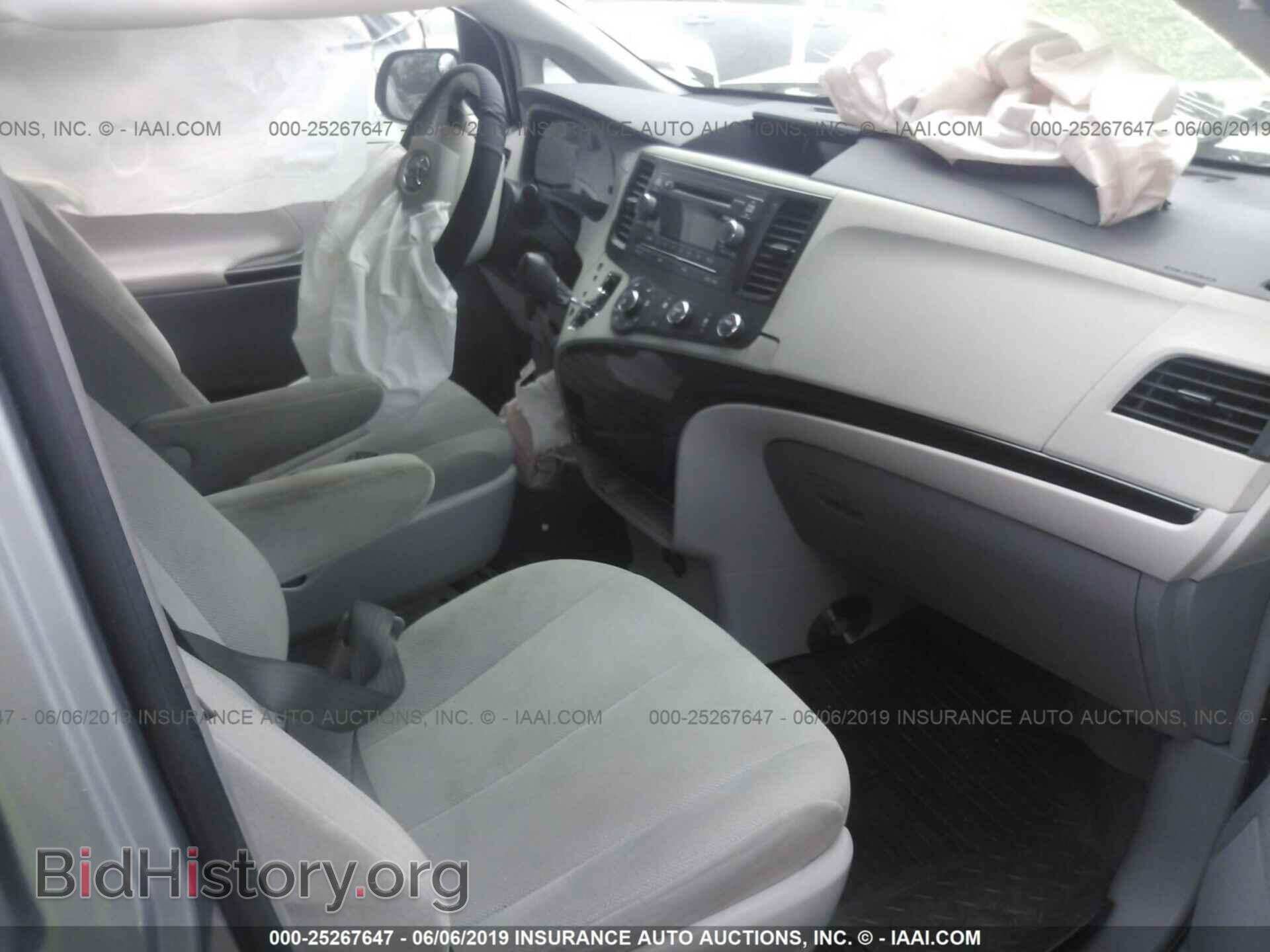 2012 TOYOTA SIENNA - VIN: 5TDKA3DC0CS013277 - Фото 5