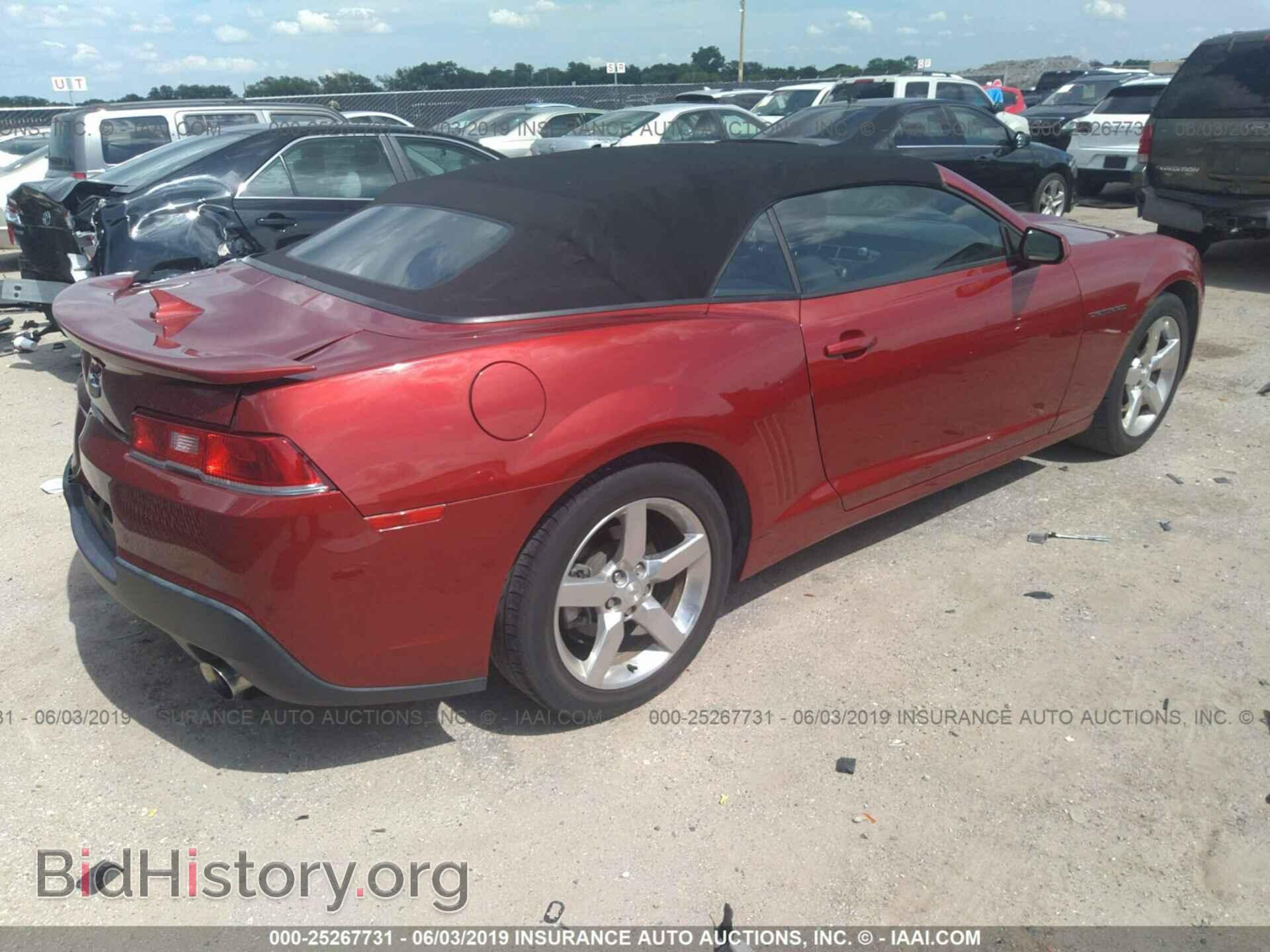 2014 CHEVROLET CAMARO - VIN: 2G1FB3D37E9313787 - Фото 4
