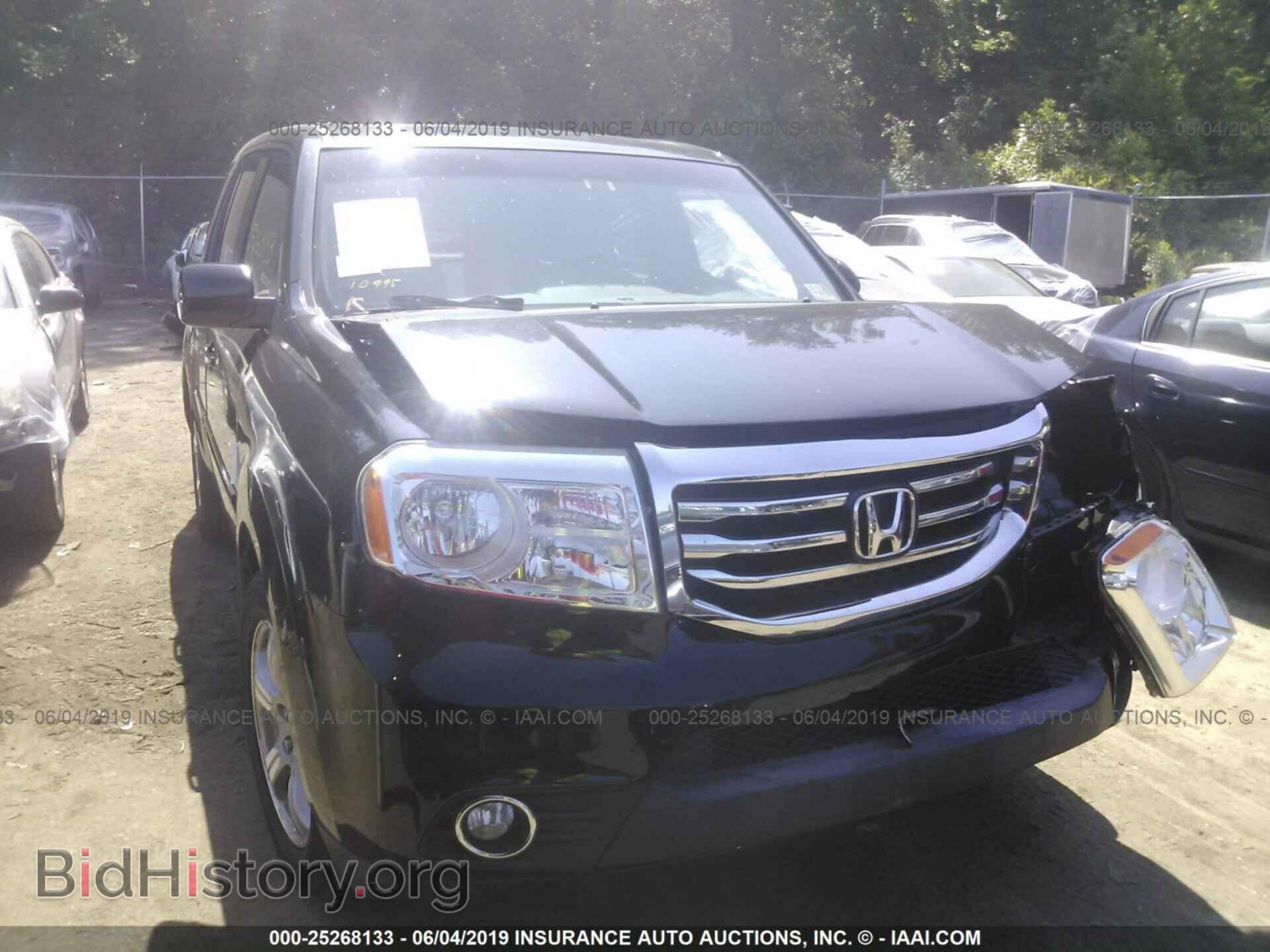 Фотография 5FNYF4H57DB074810 - HONDA PILOT 2013