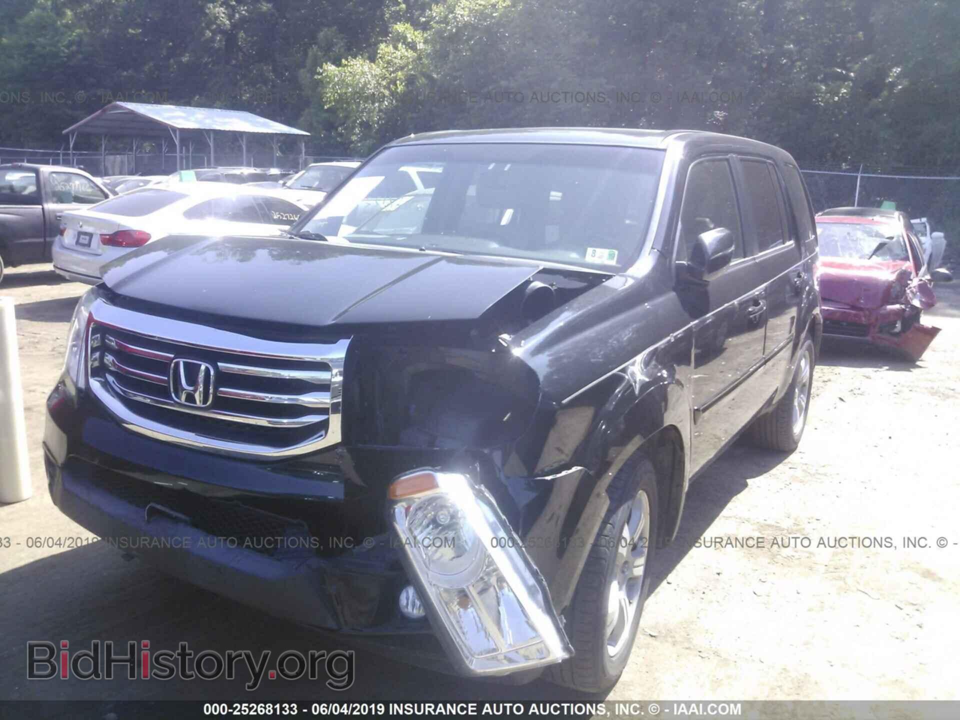 2013 HONDA PILOT - VIN: 5FNYF4H57DB074810 - Фото 2