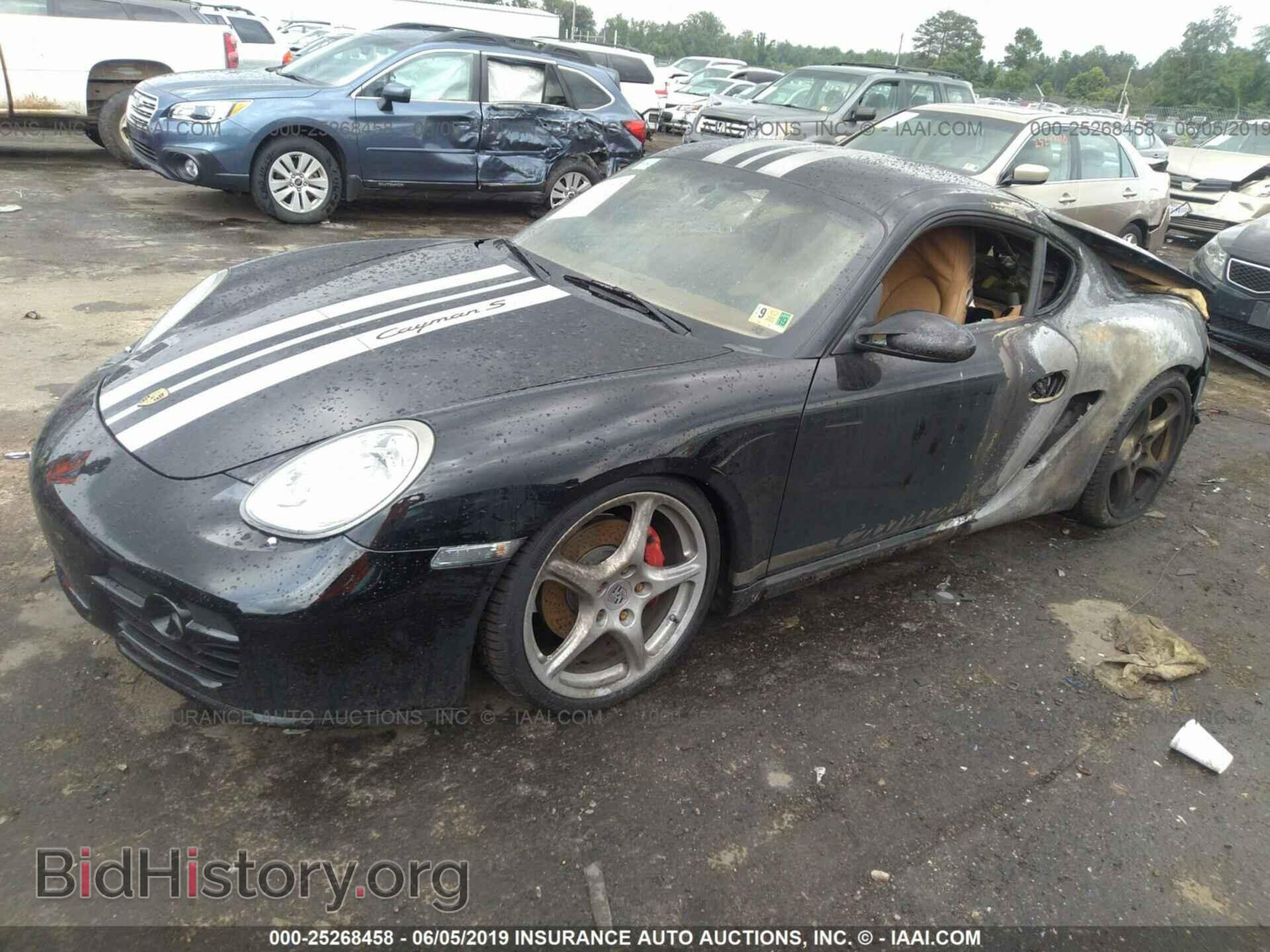 2007 PORSCHE CAYMAN - VIN: WP0AB29887U783266 - Фото 2