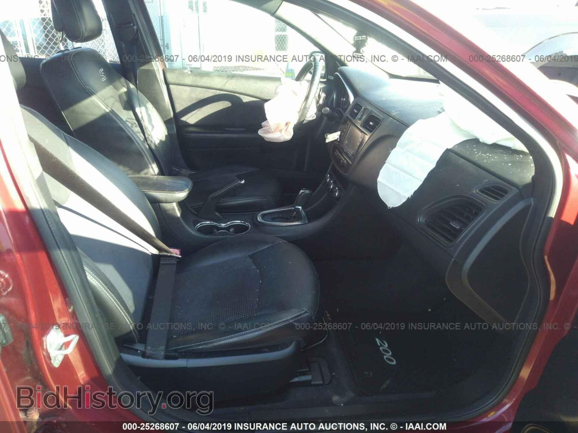 2012 CHRYSLER 200 - VIN: 1C3CCBHG5CN178709 - Фото 5