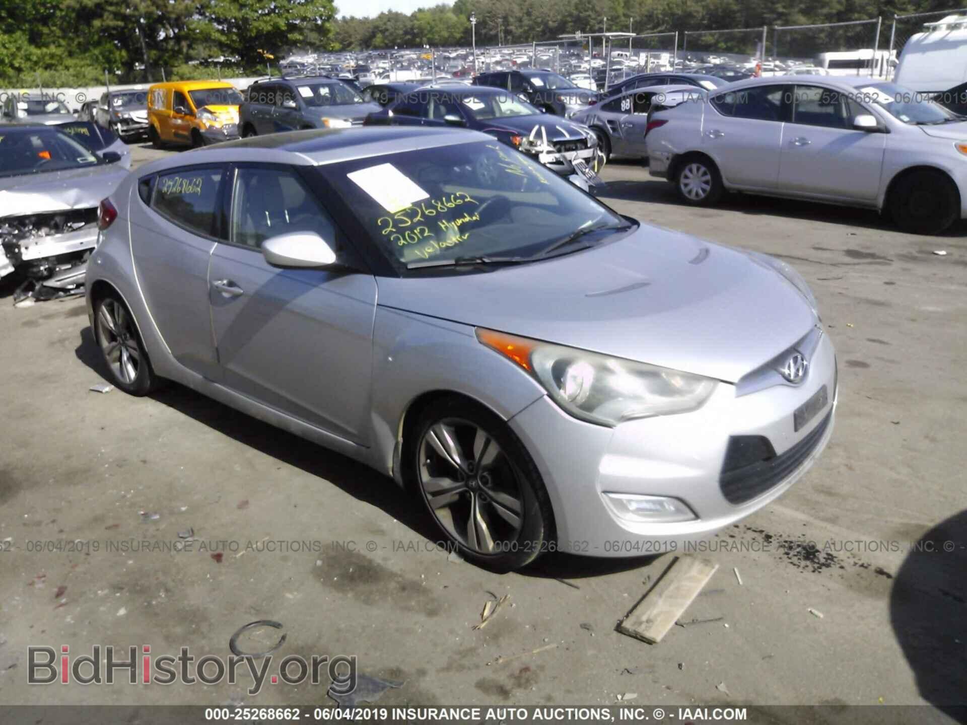 Photo KMHTC6AD8CU020532 - HYUNDAI VELOSTER 2012
