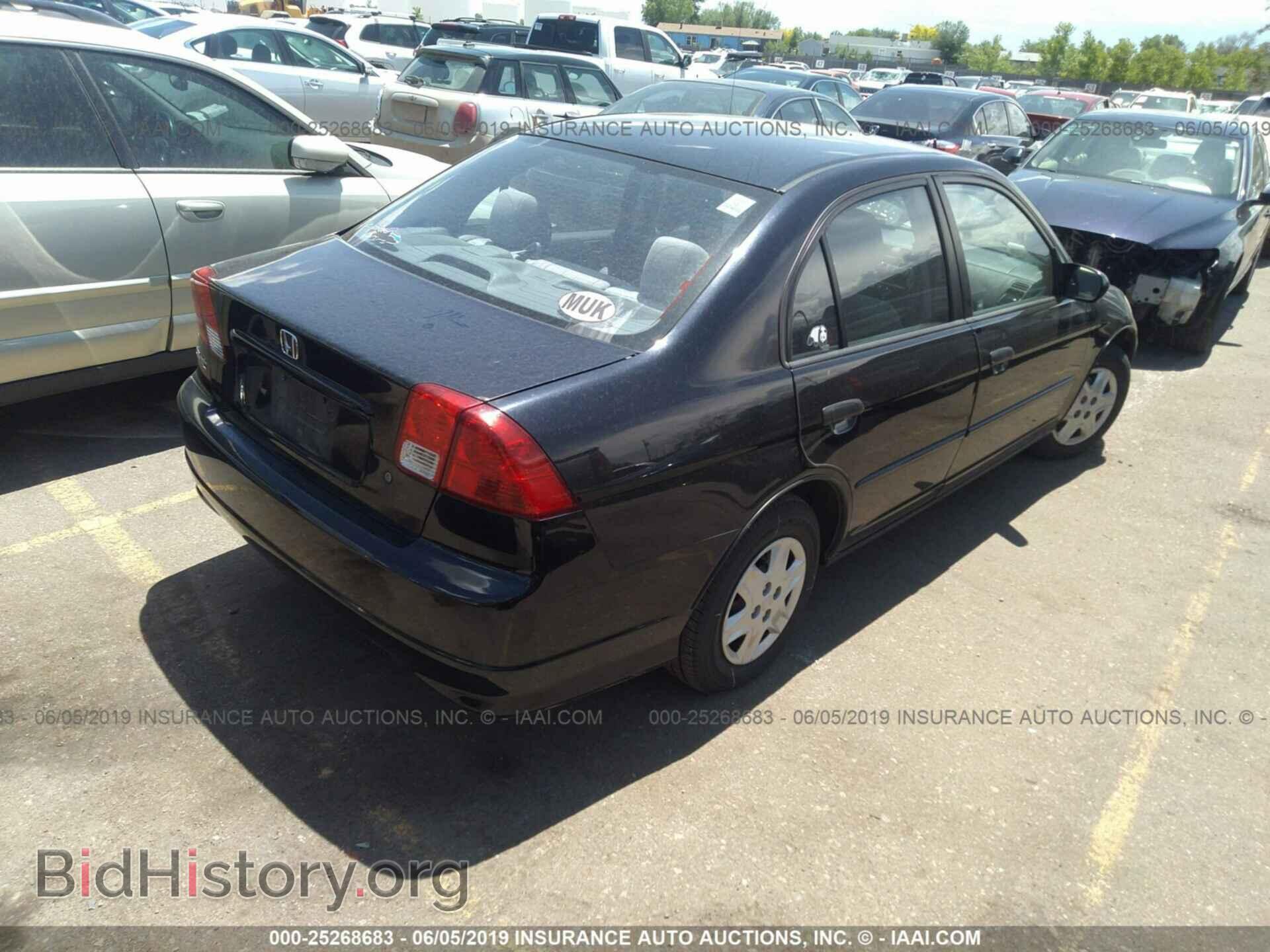 2005 HONDA CIVIC - VIN: 1HGES16355L002017 - Фото 4