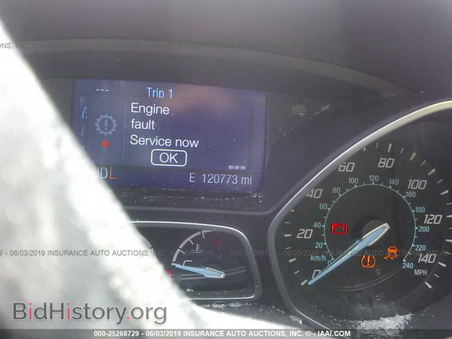 2014 FORD FOCUS - VIN: 1FADP3F26EL204384 - Фото 7