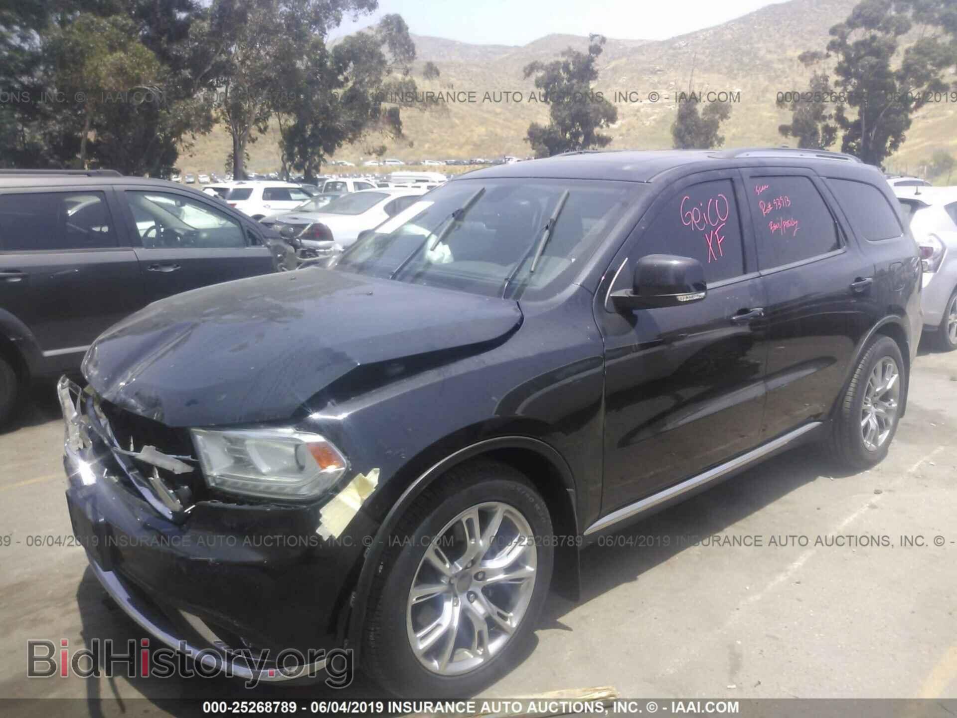 2014 DODGE DURANGO - VIN: 1C4SDHDT6EC390561 - Фото 2
