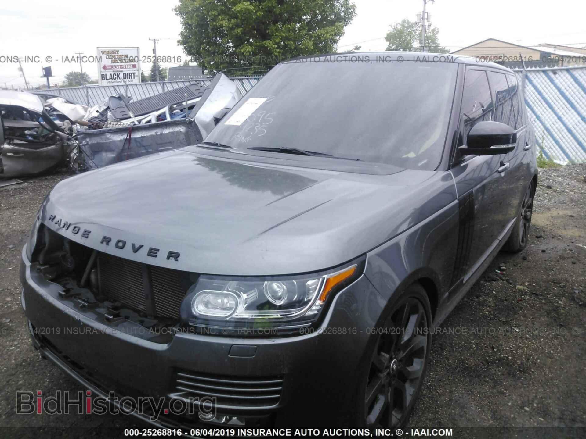 2014 LAND ROVER RANGE ROVER - VIN: SALGS2WF6EA142606 - Photo 2
