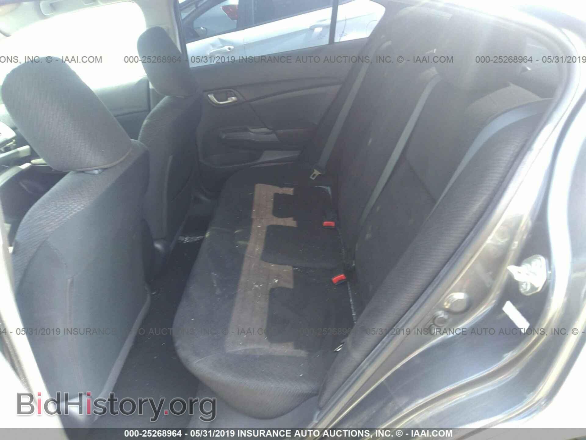 2013 HONDA CIVIC - VIN: 2HGFB2F57DH520721 - Фото 8