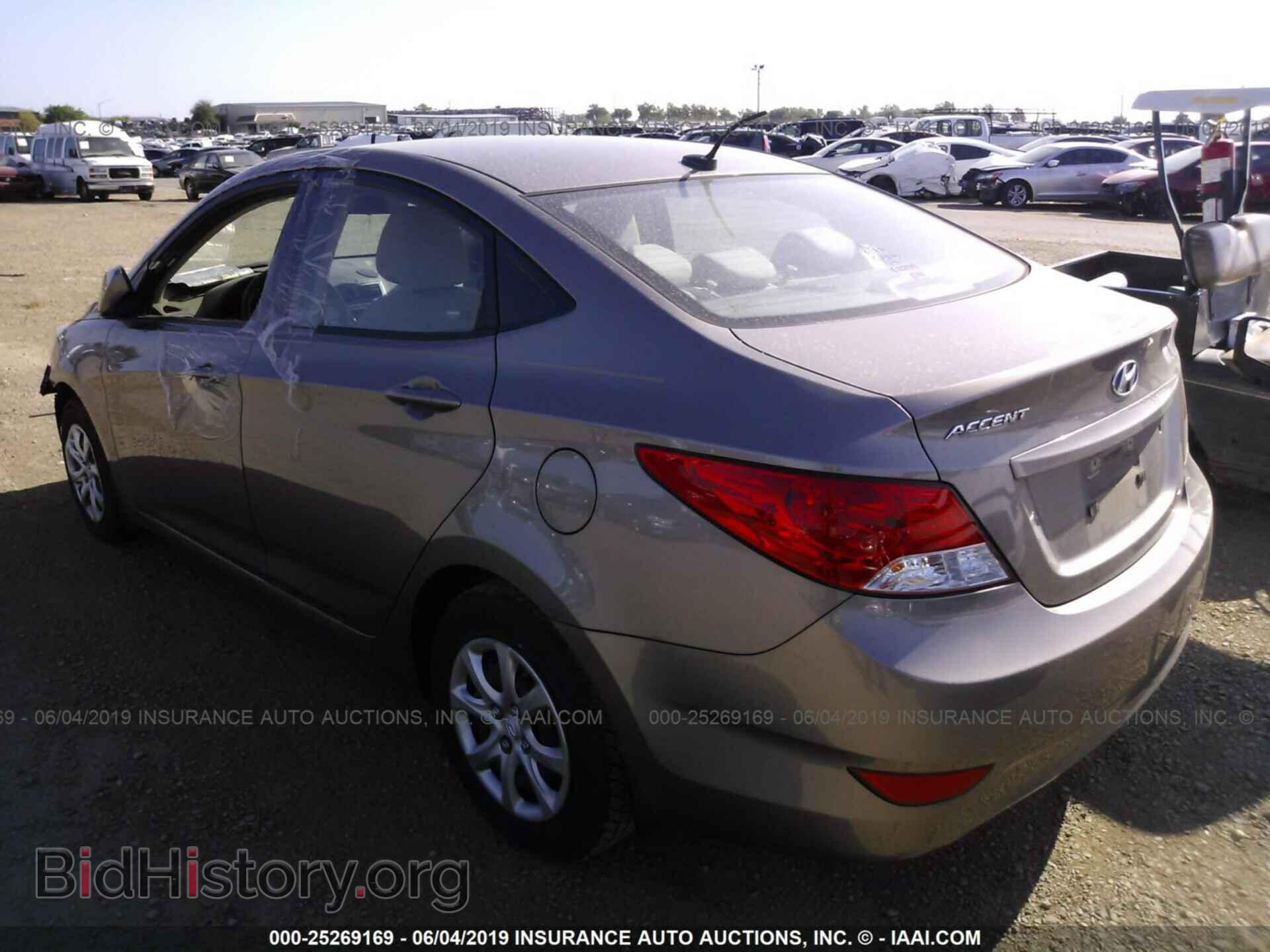 2014 HYUNDAI ACCENT - VIN: KMHCT4AE6EU596717 - Фото 3