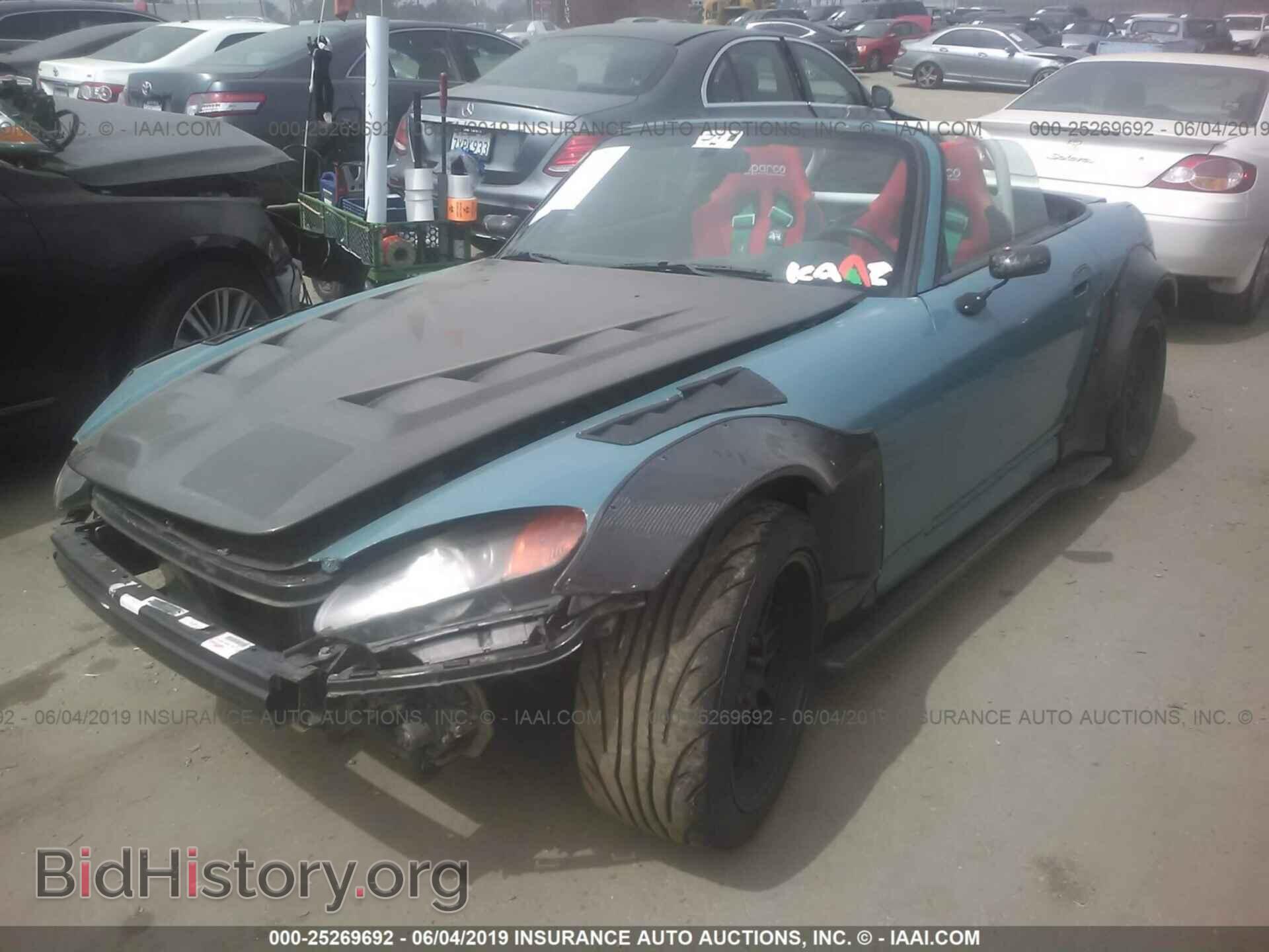 2001 HONDA S2000 - VIN: JHMAP11461T007508 - Фото 2