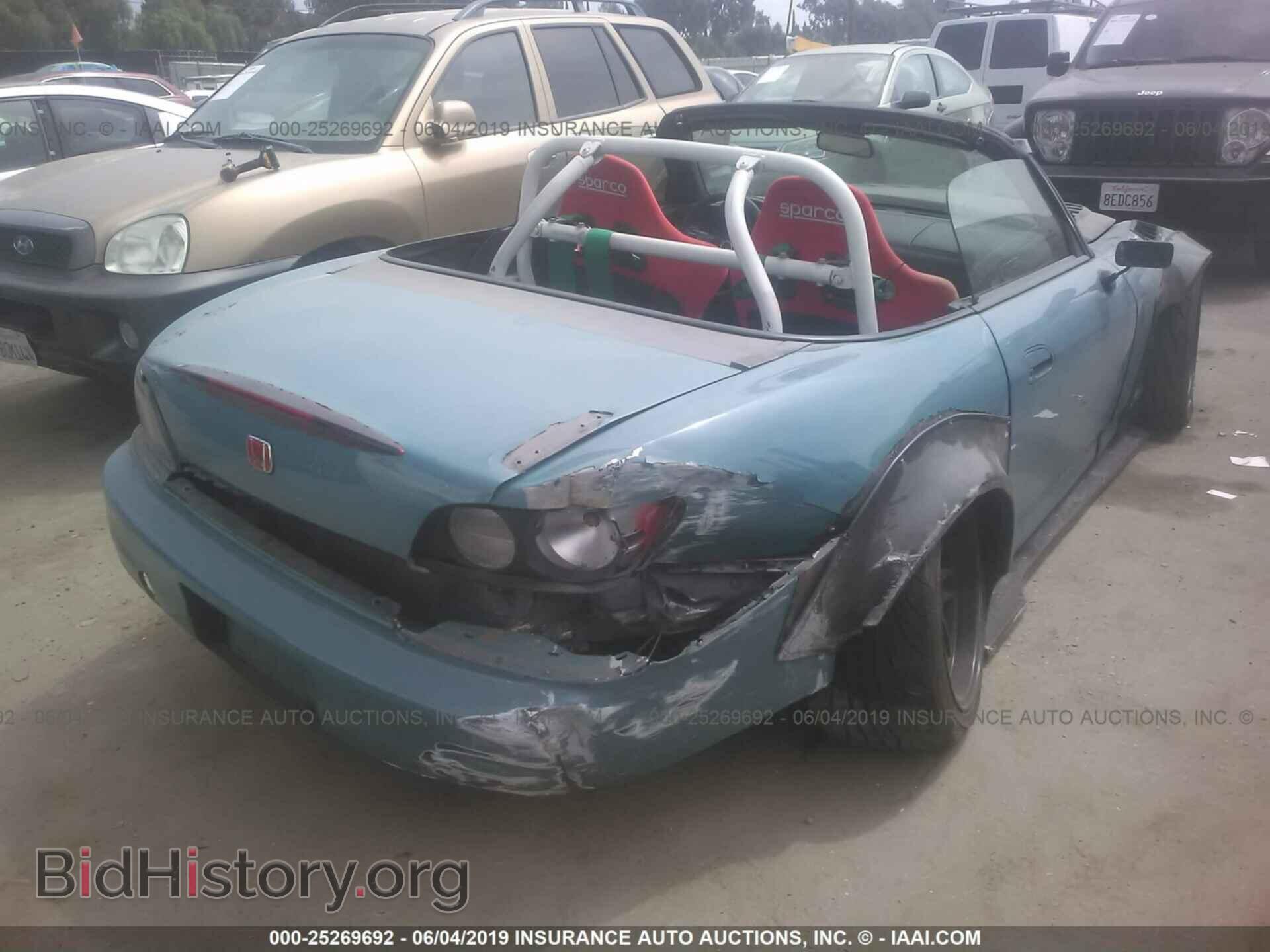 2001 HONDA S2000 - VIN: JHMAP11461T007508 - Фото 4