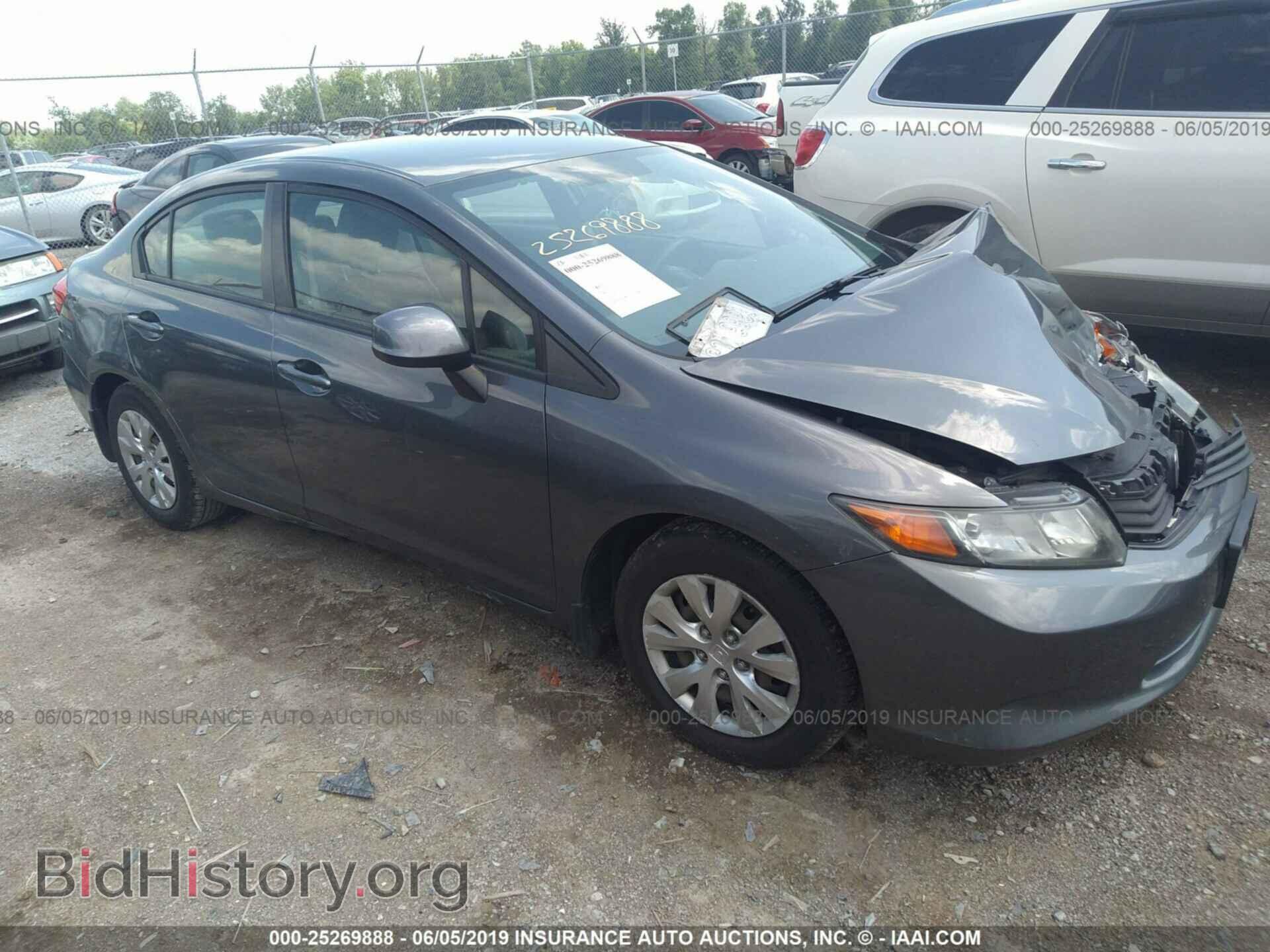 Photo 19XFB2F50CE031344 - HONDA CIVIC 2012